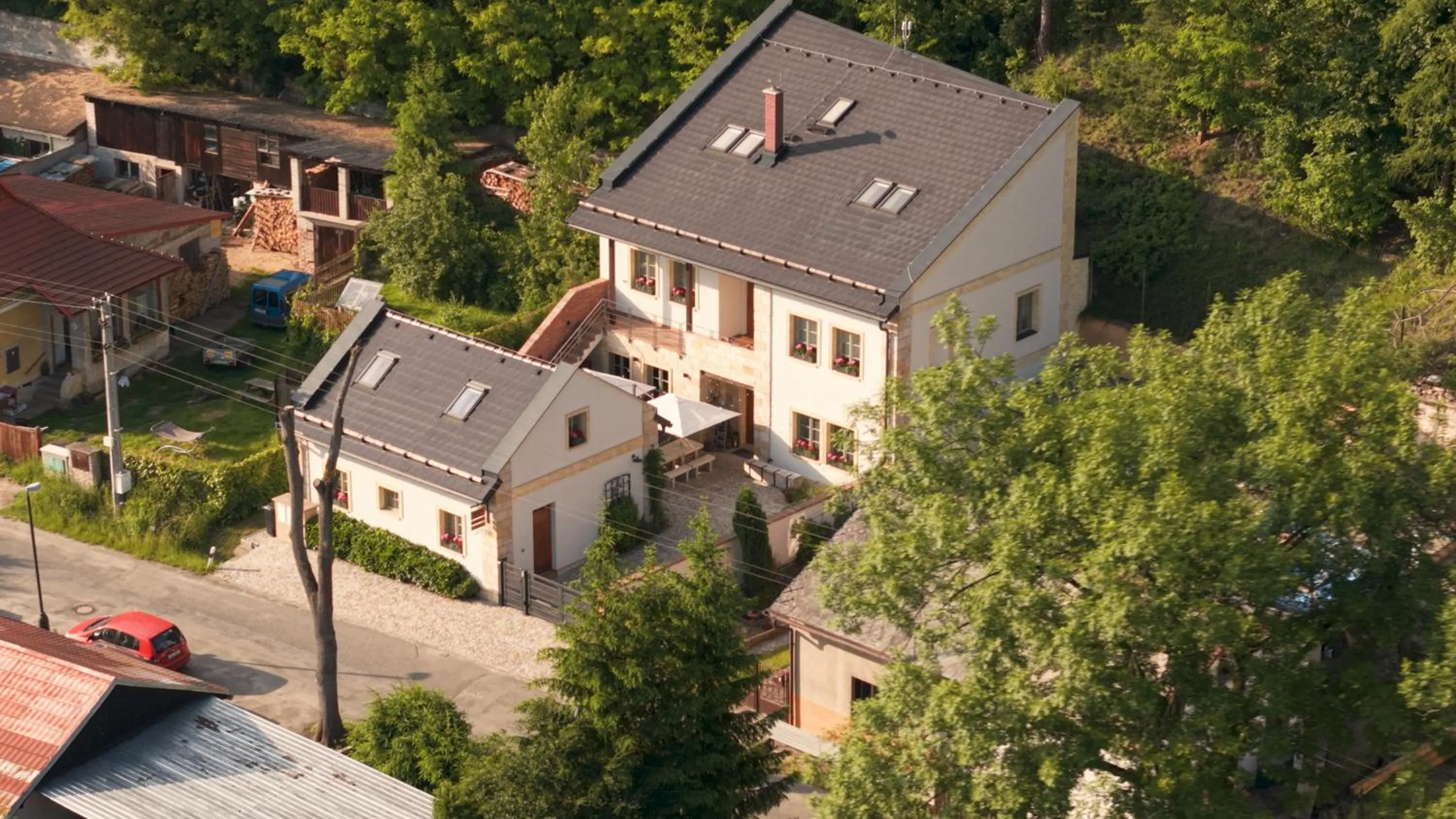 Property building in Penzion Stodola