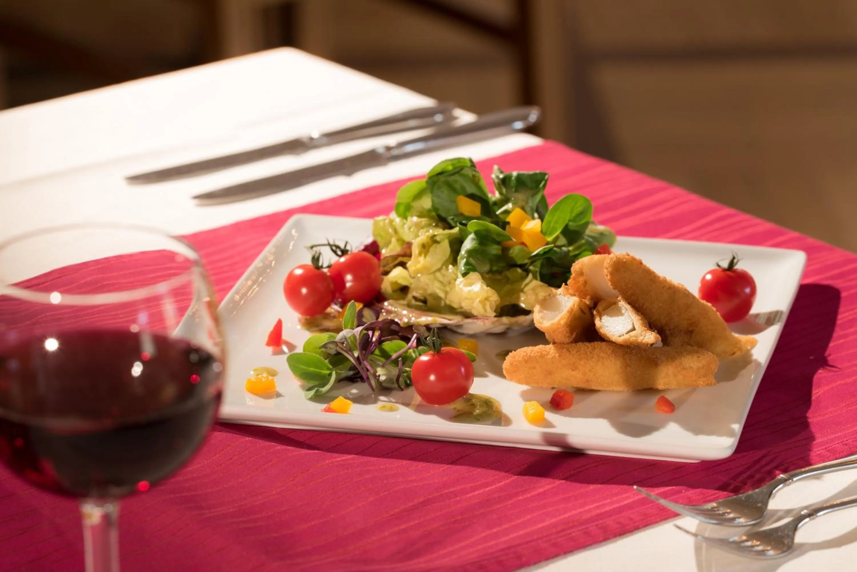 Food close-up in Schloss Döttingen