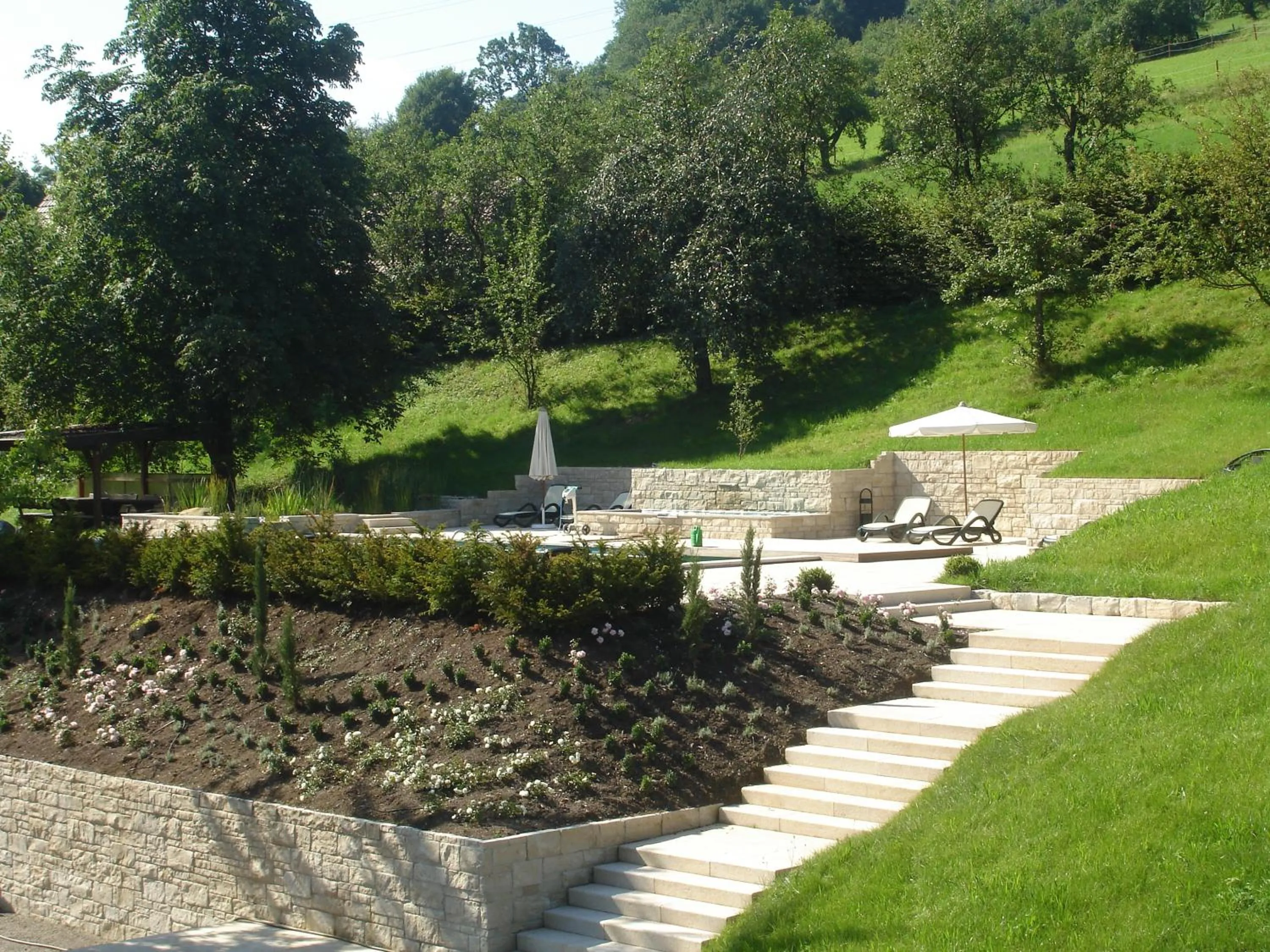 Garden in Schloss Döttingen