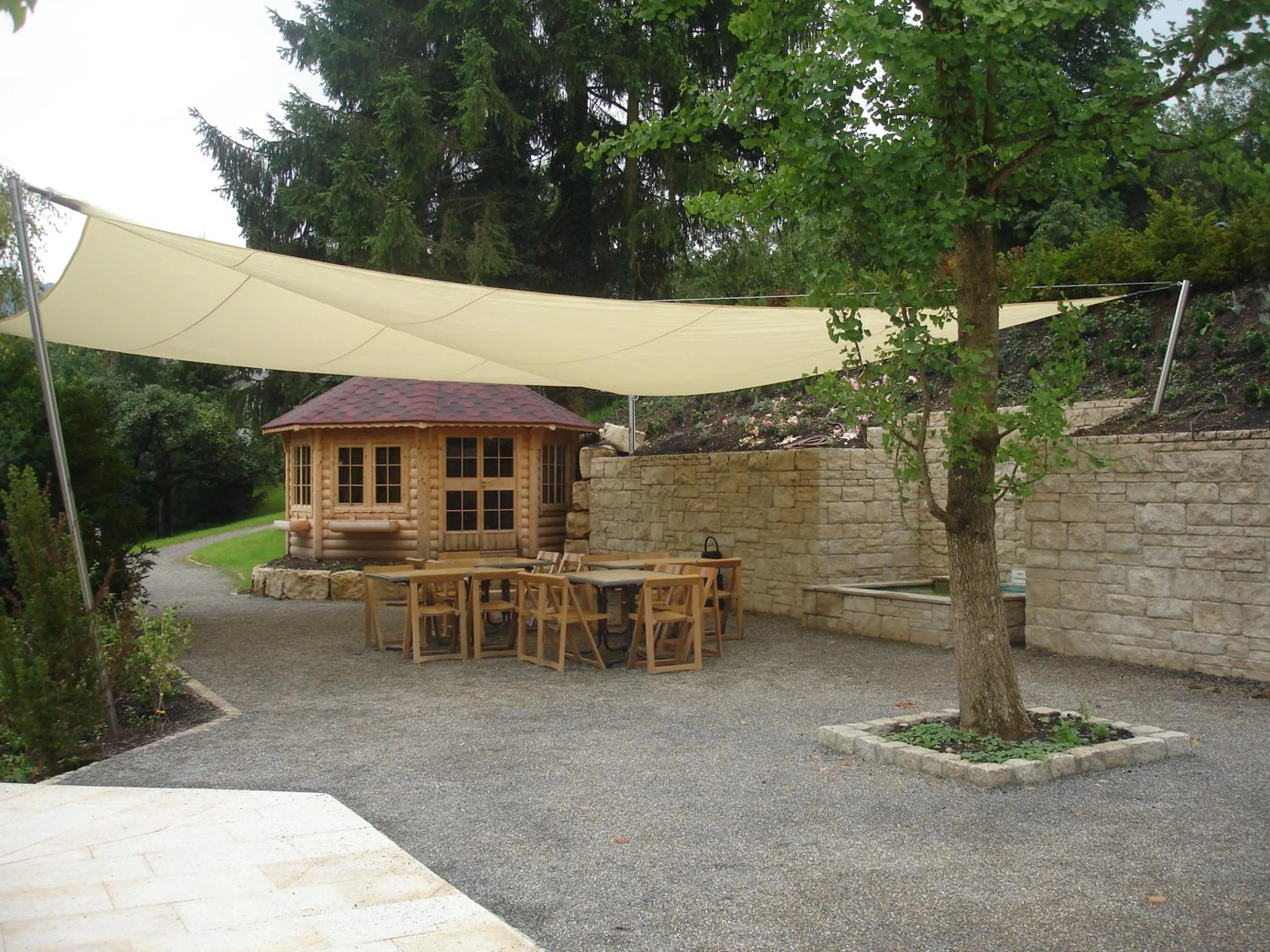 Garden in Schloss Döttingen