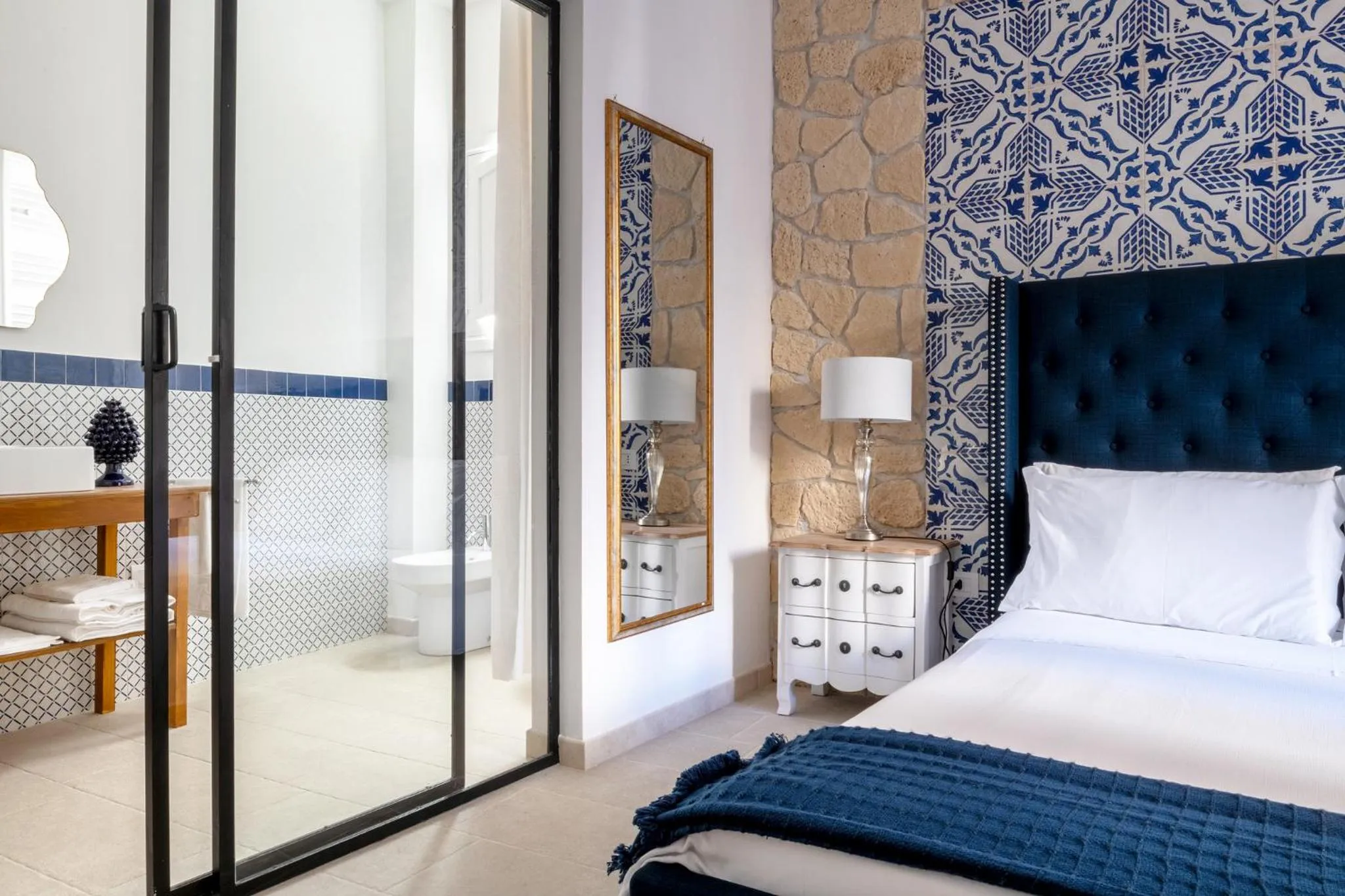 Bedroom in Incanto Siciliano