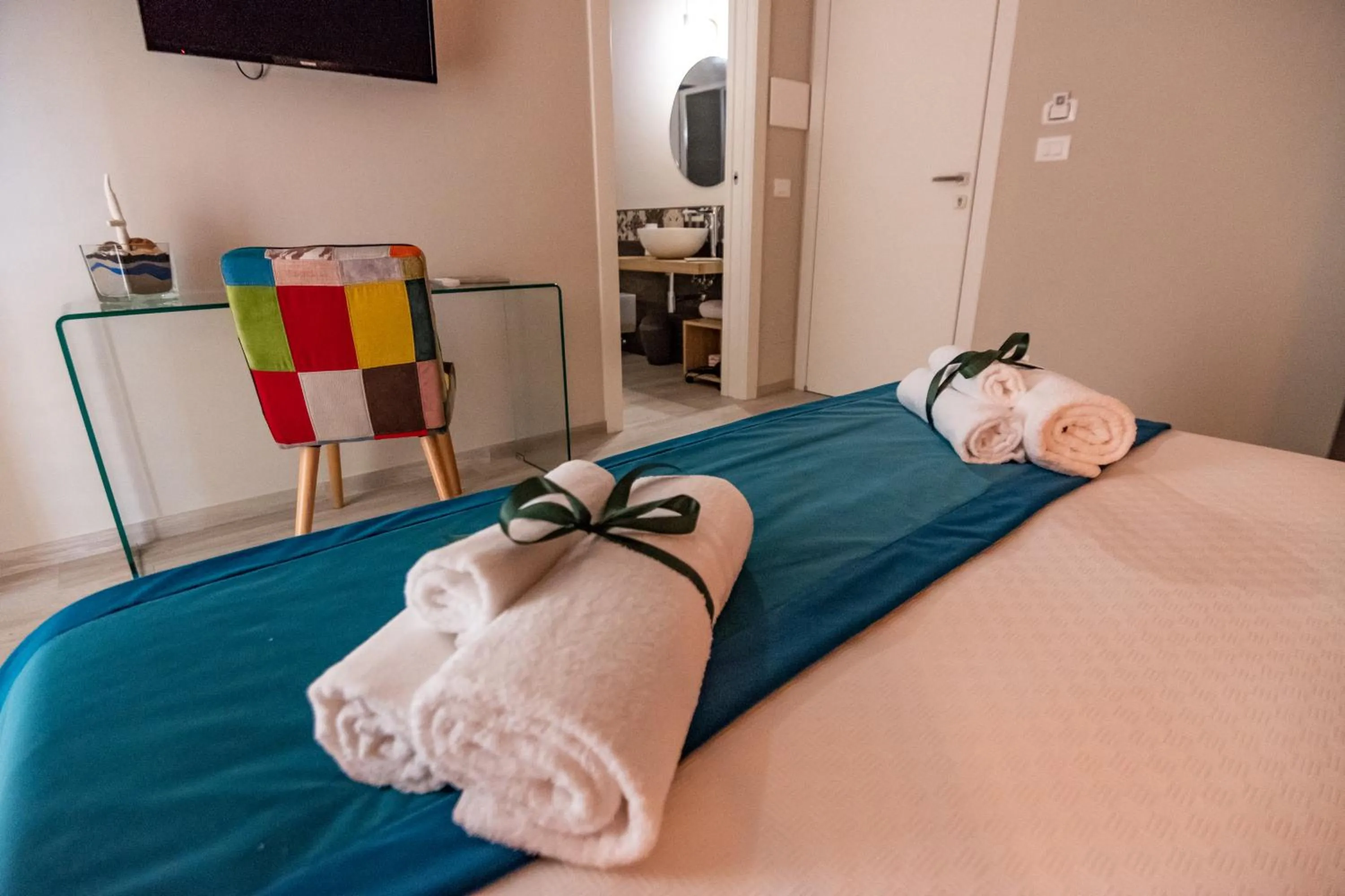 Bed in b&b Le Maioliche