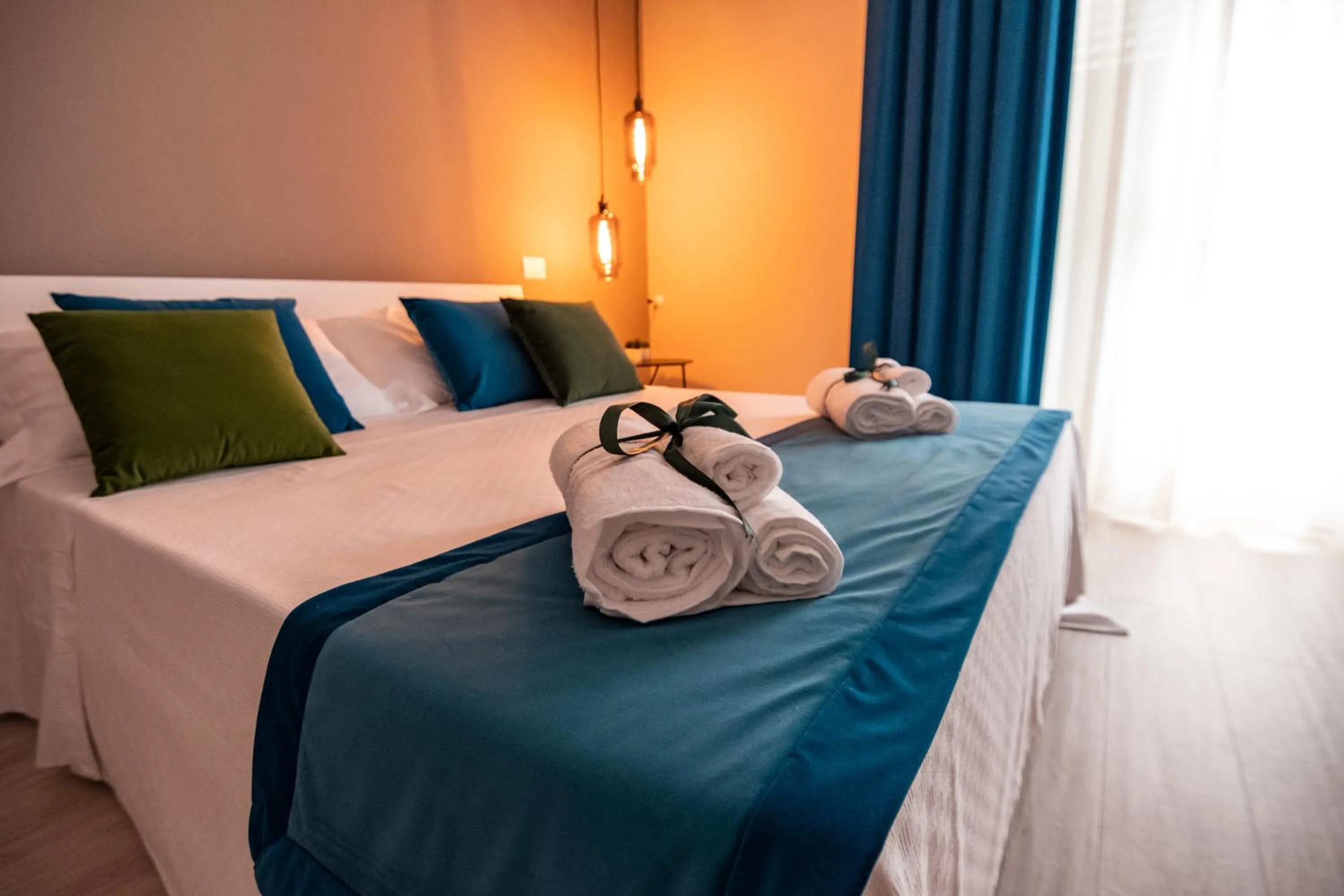 Bed in b&b Le Maioliche