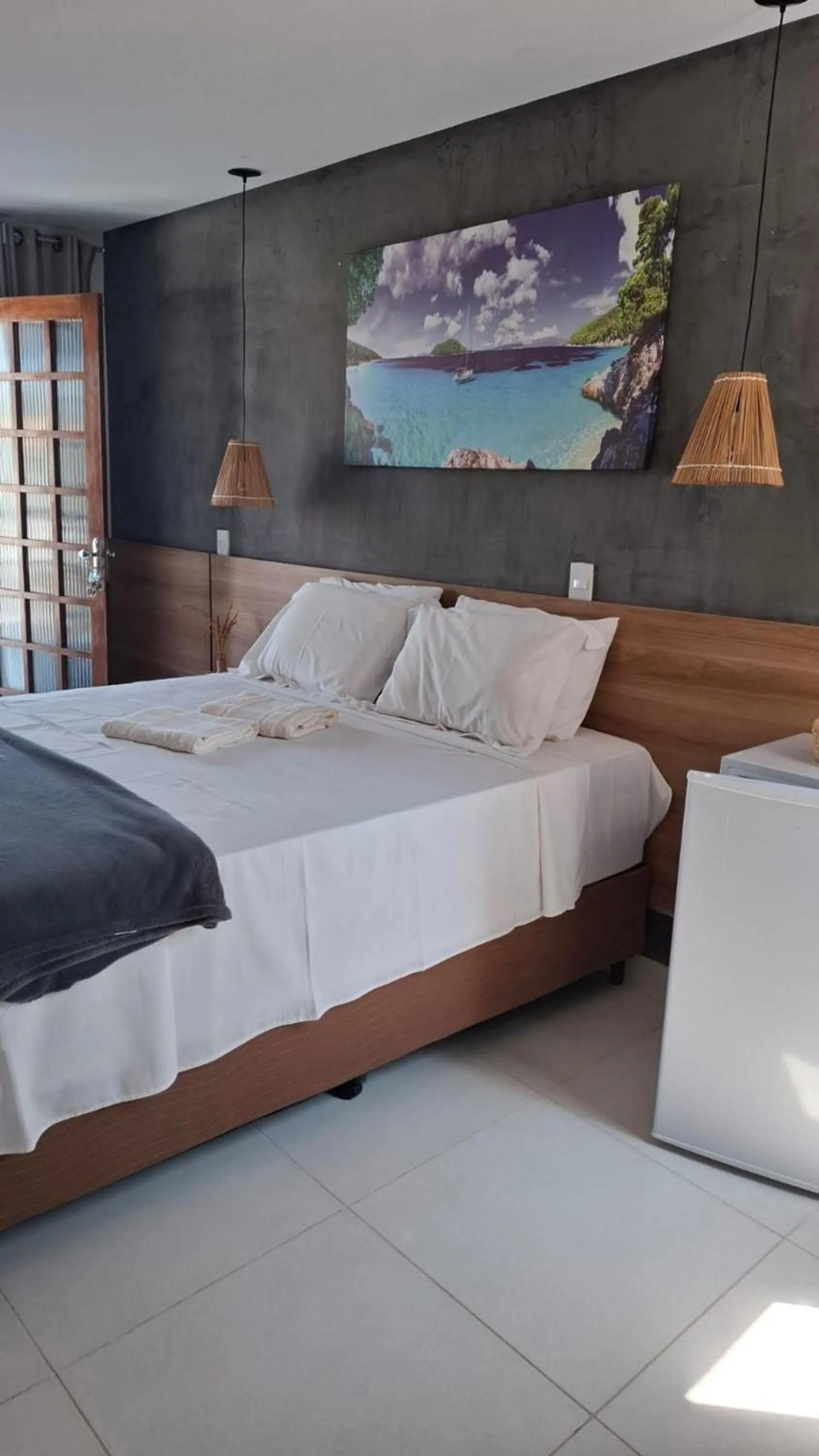 Bedroom, Bed in Pousada Maré do Francês