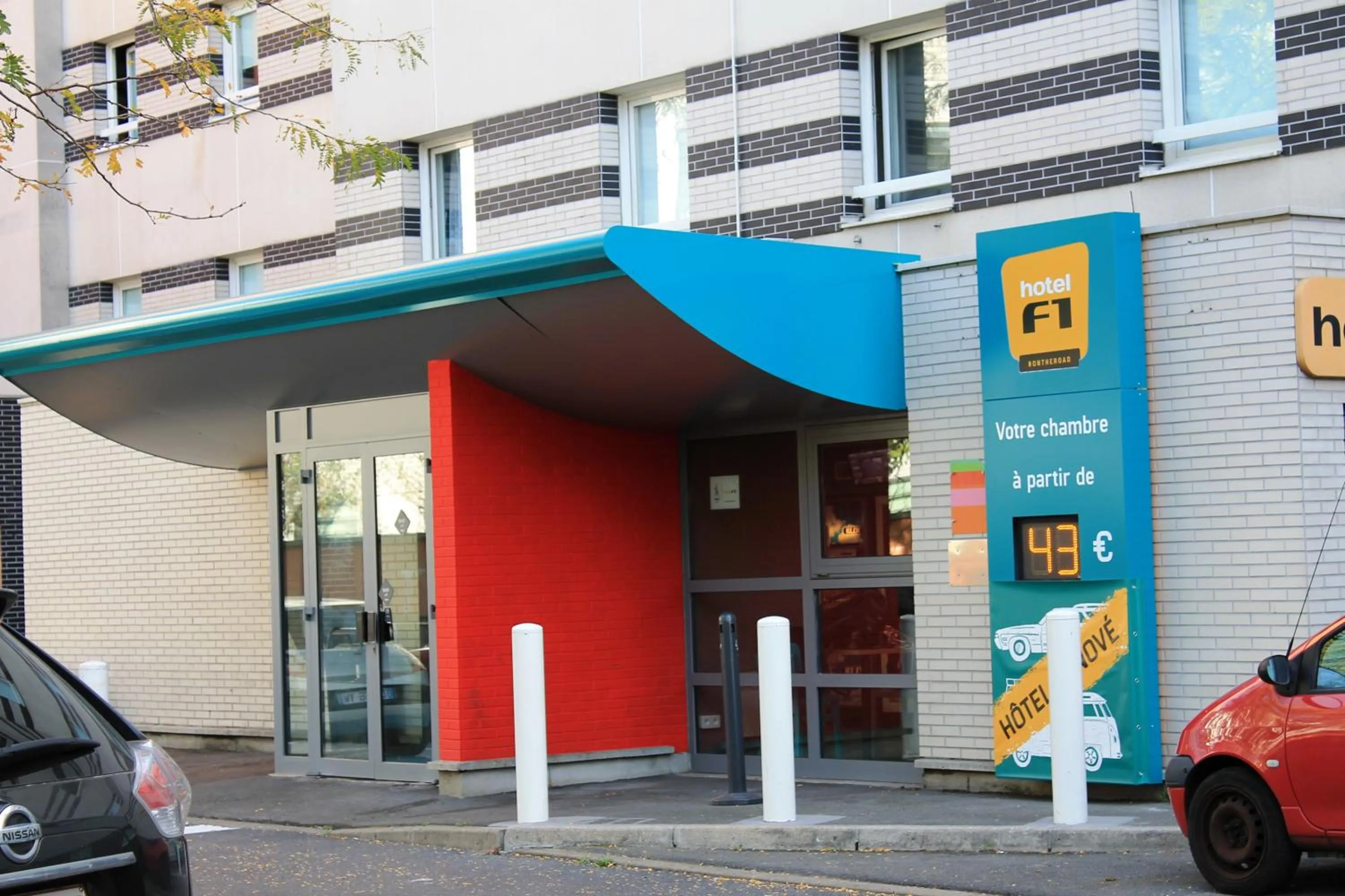 Property building in hotelF1 Paris Gennevilliers, 4 Rue Georges Corète 92230 Gennevilliers