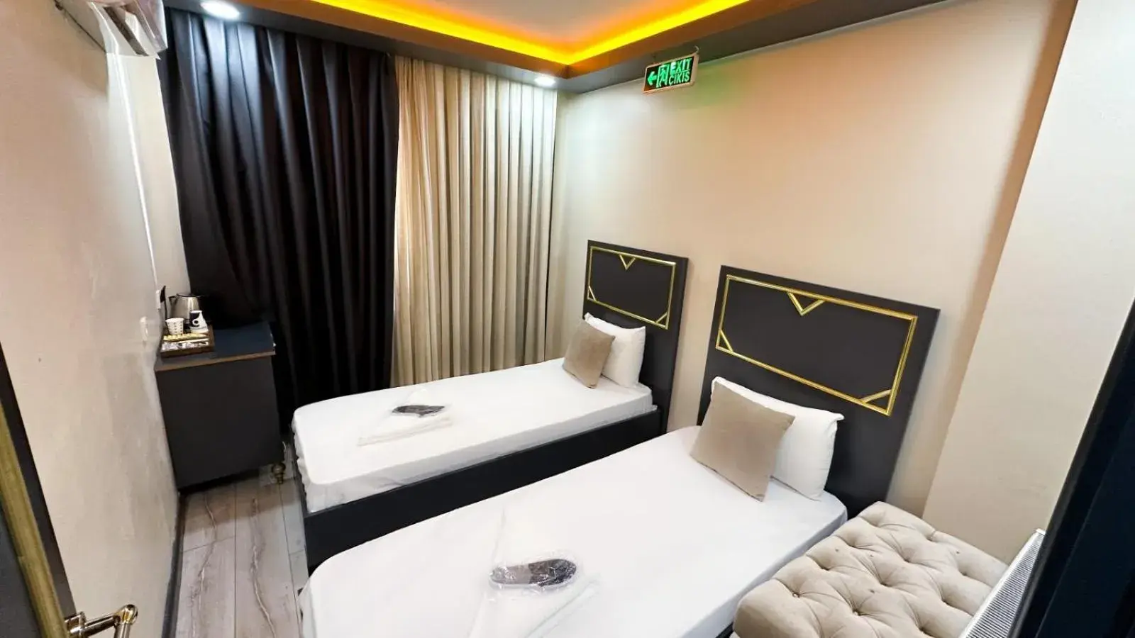 Bed in DNZ Taxim Feridiye Hotel Bed in DNZ Taxim Feridiye Hotel