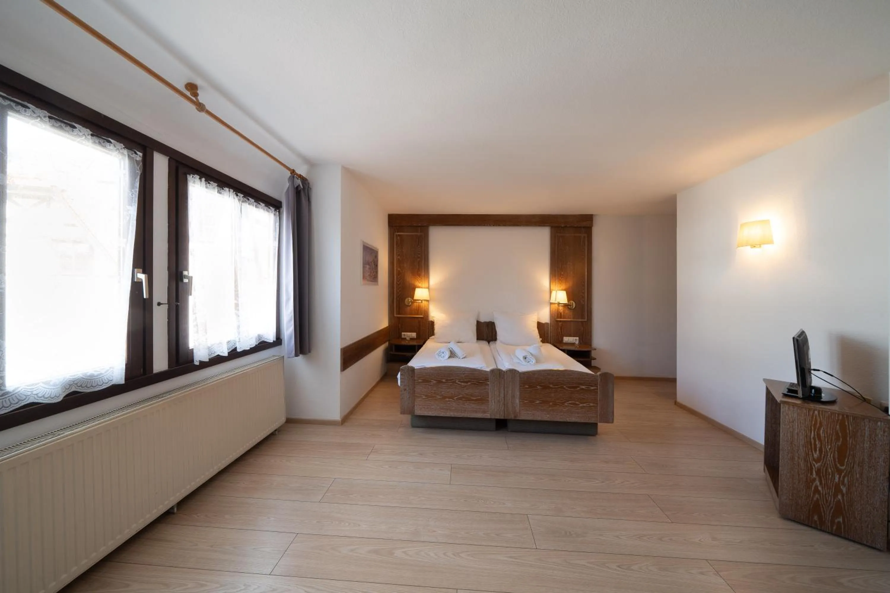 Bed in Hotel Baeren