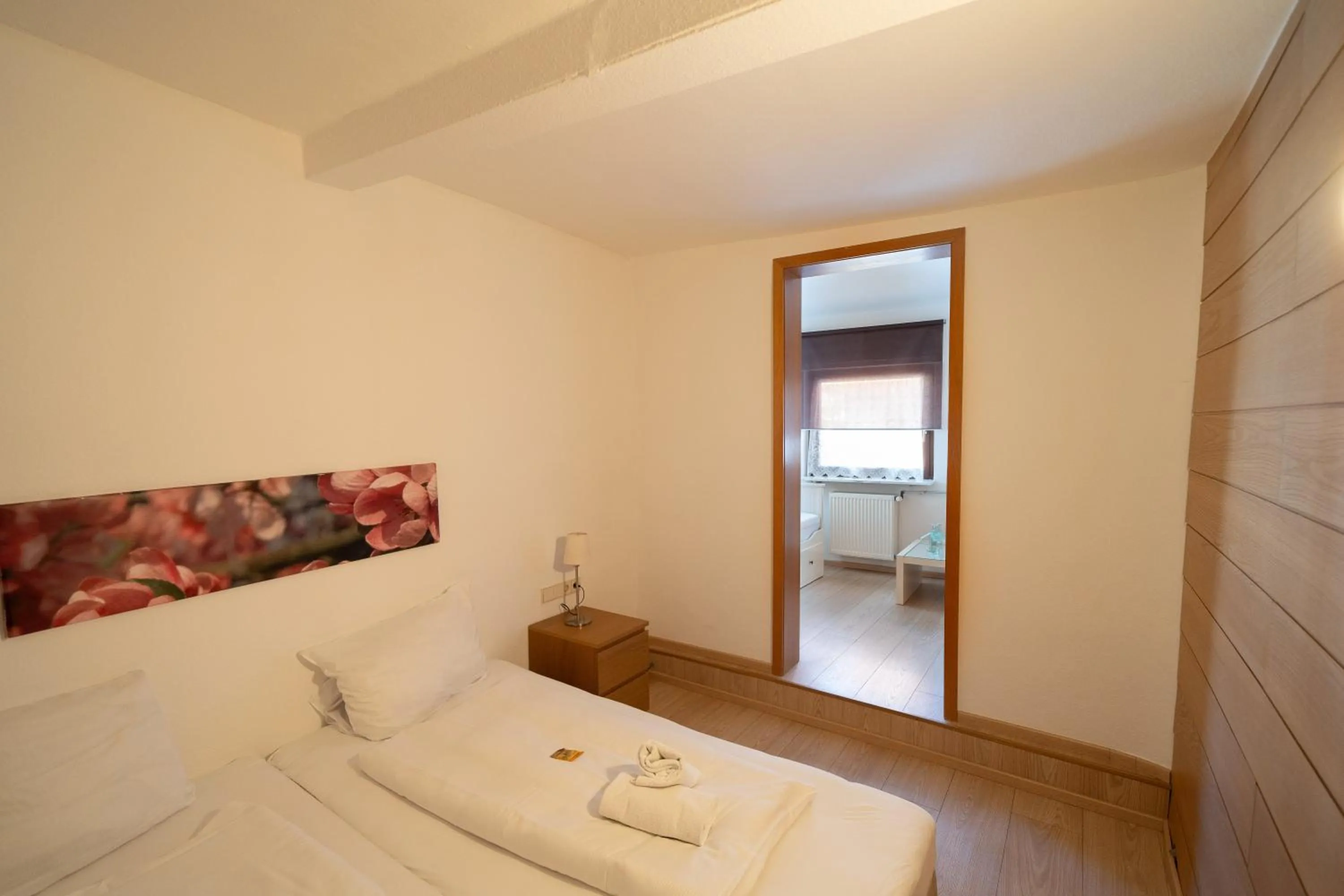 Bed in Hotel Baeren