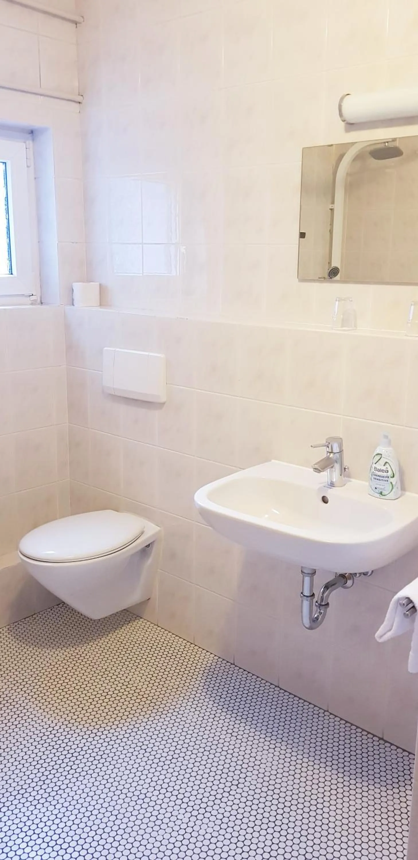 Bathroom in Hotel Baeren