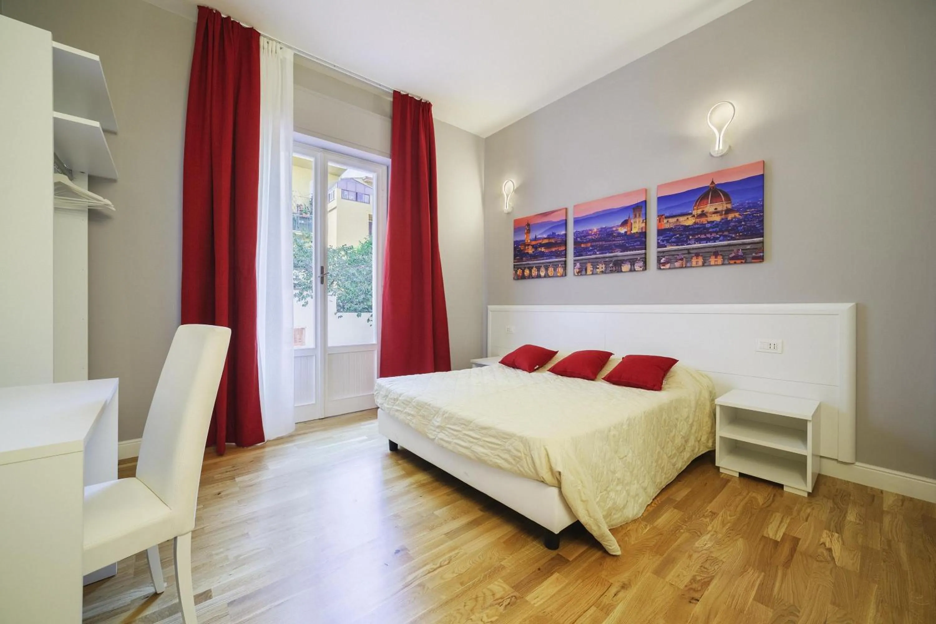 Bed in La Terrazza di Jenny B&B