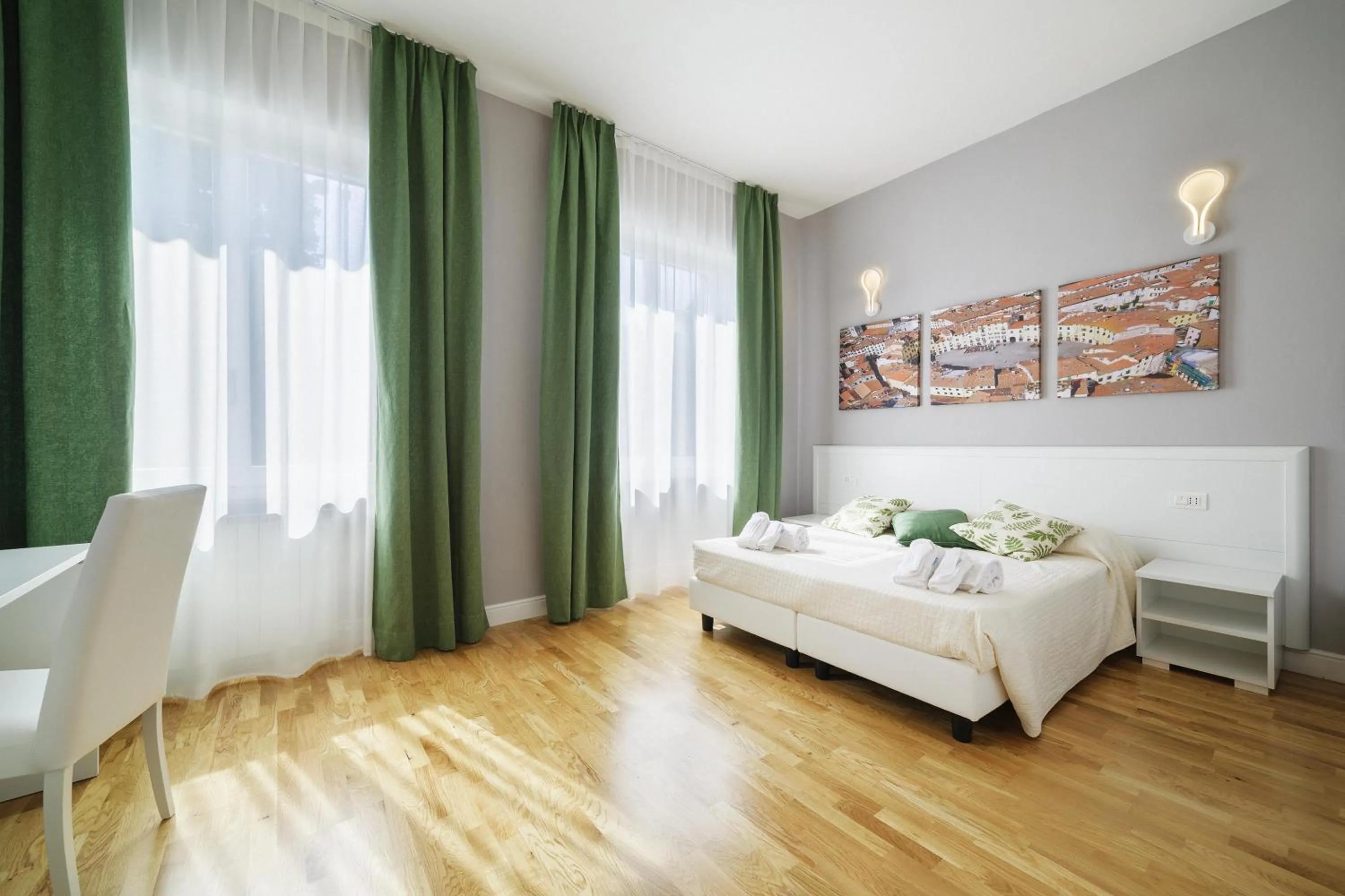 Bed in La Terrazza di Jenny B&B