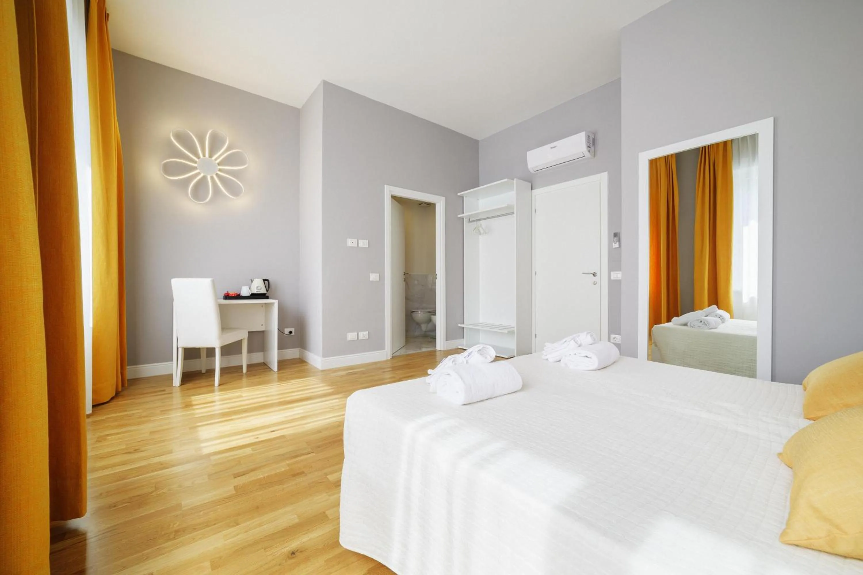 Bed in La Terrazza di Jenny B&B