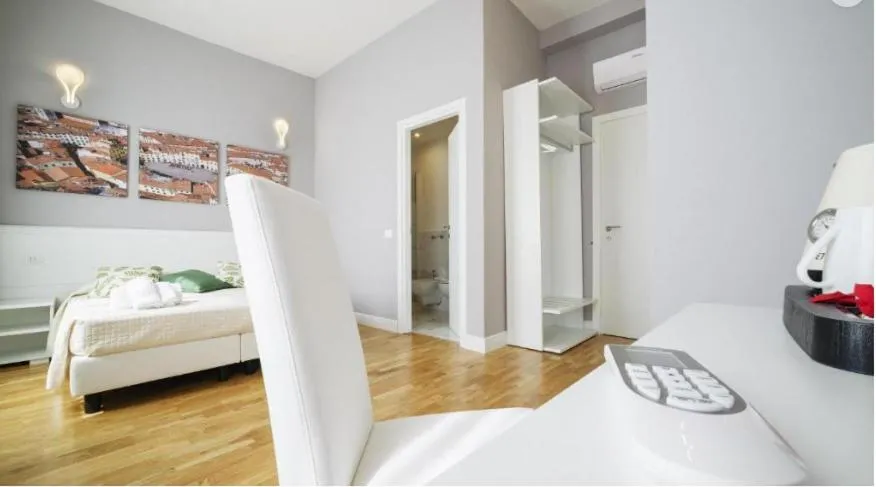 Bed in La Terrazza di Jenny B&B