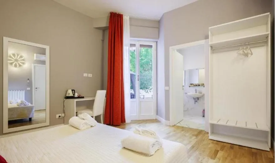 Bed in La Terrazza di Jenny B&B