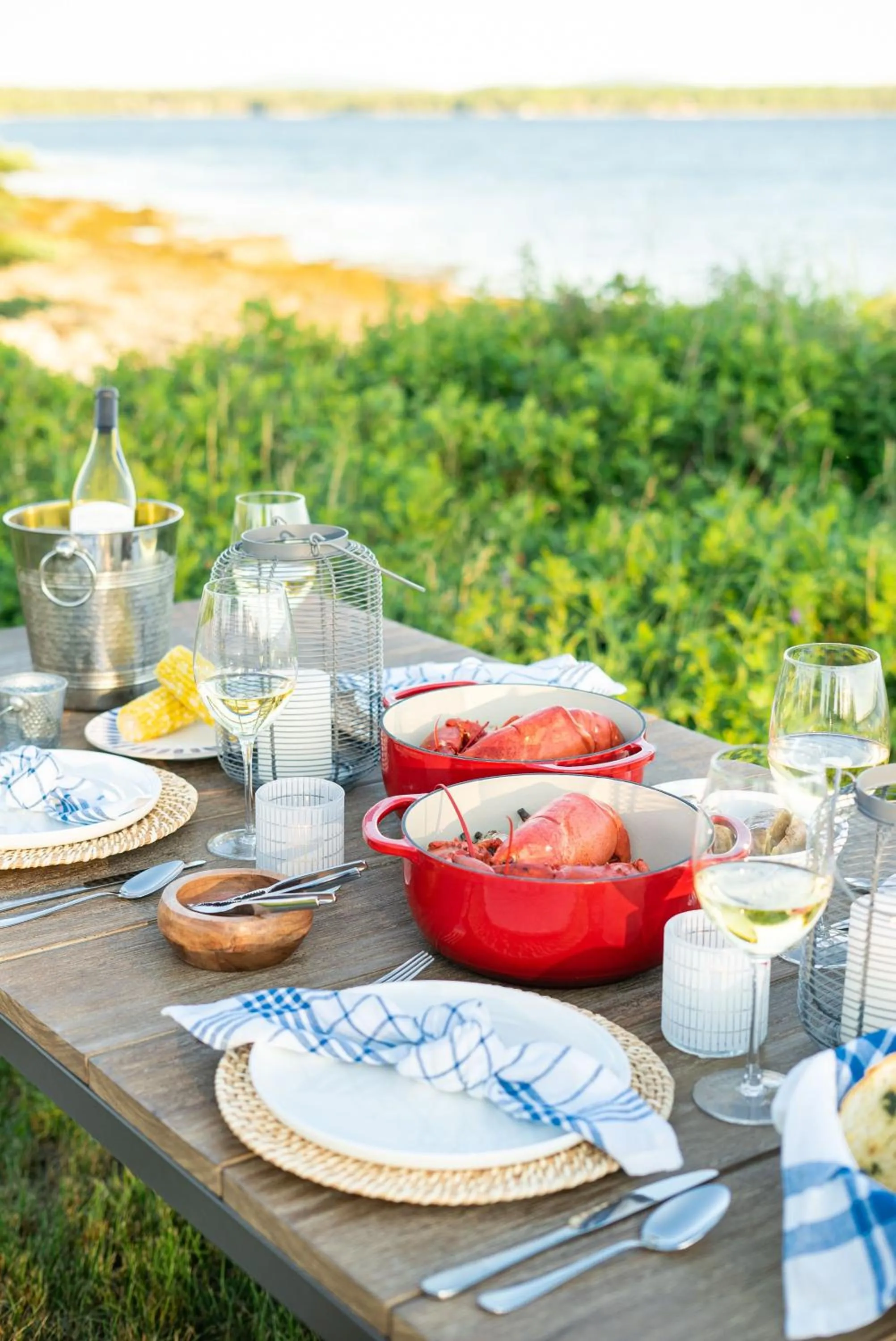 Food in Under Canvas Acadia