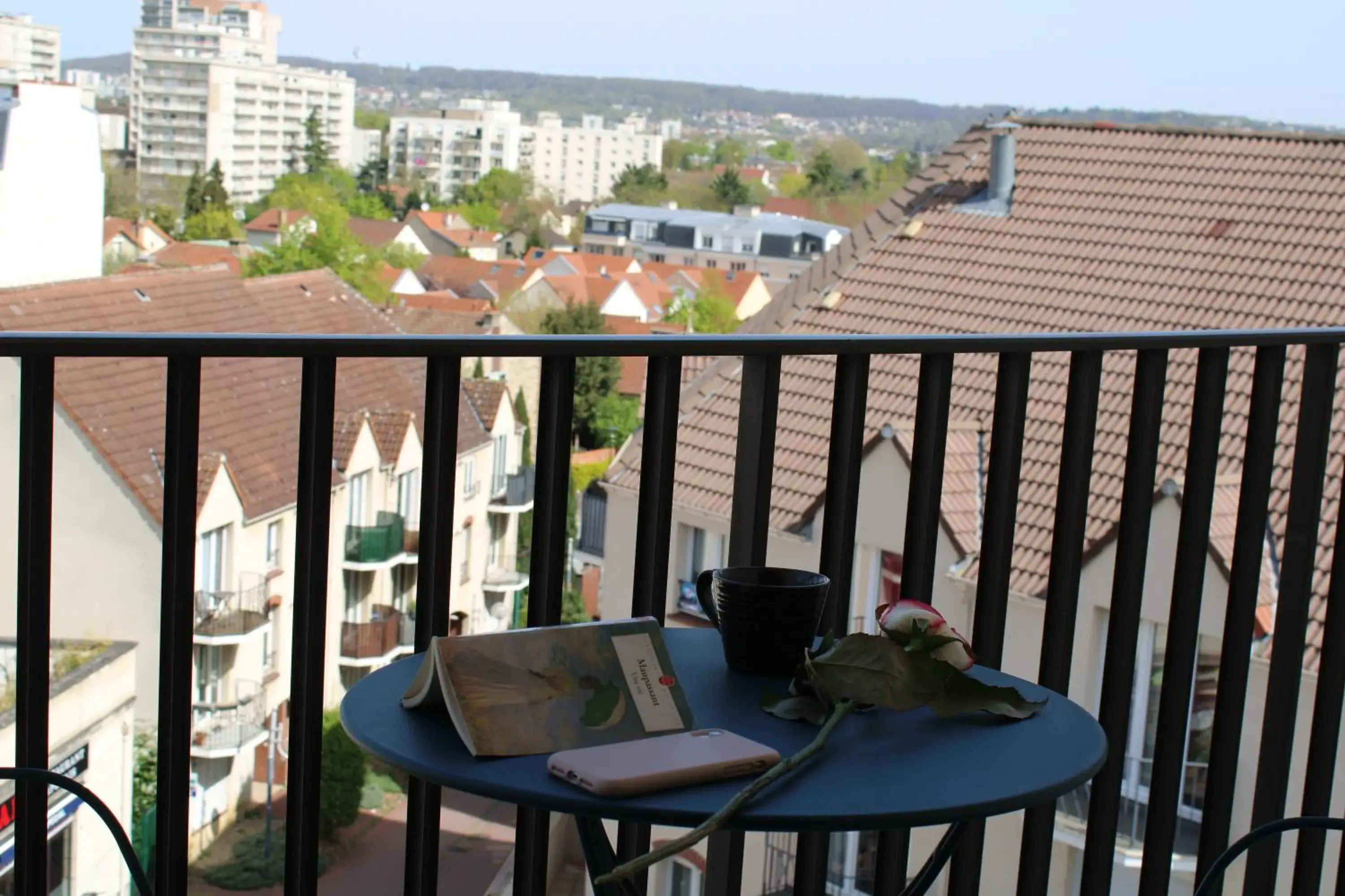 Balcony/Terrace in ibis Saint Gratien - Enghien-Les-Bains