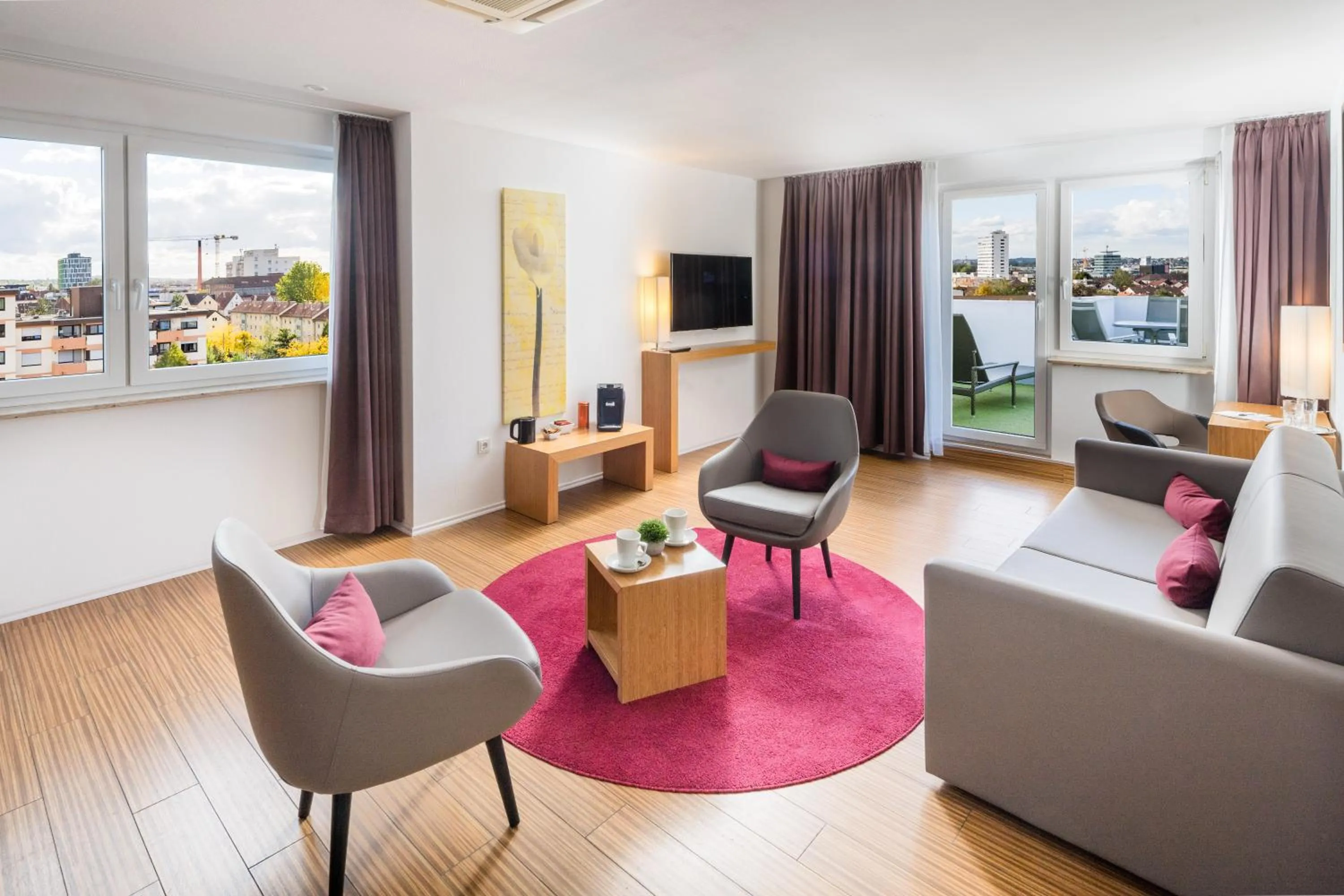 Living room in Hotel Newton Heilbronn