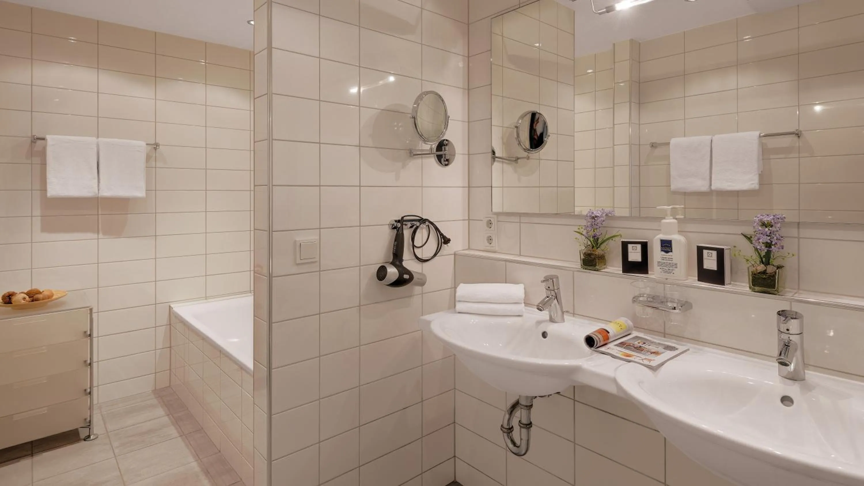 Bathroom in Hotel Newton Heilbronn