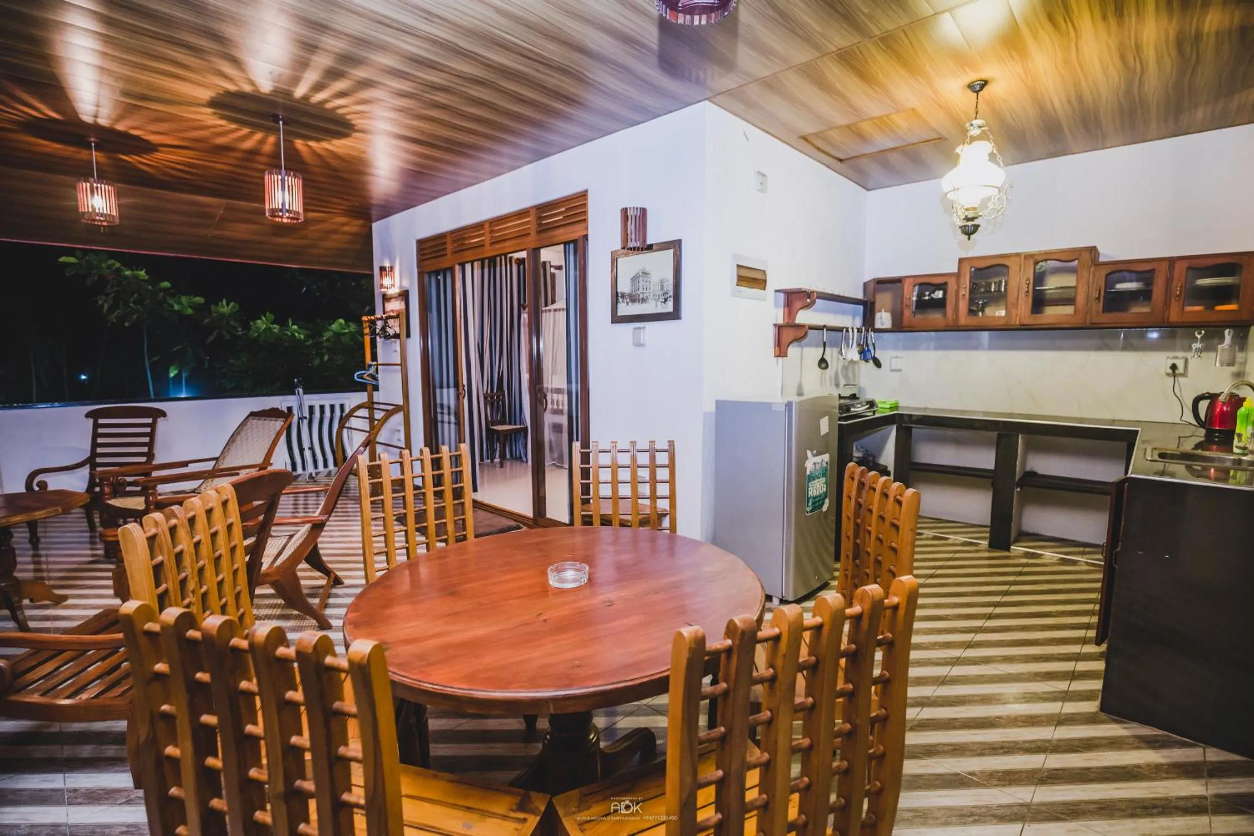 Balcony/Terrace in Seaview Deepal villa