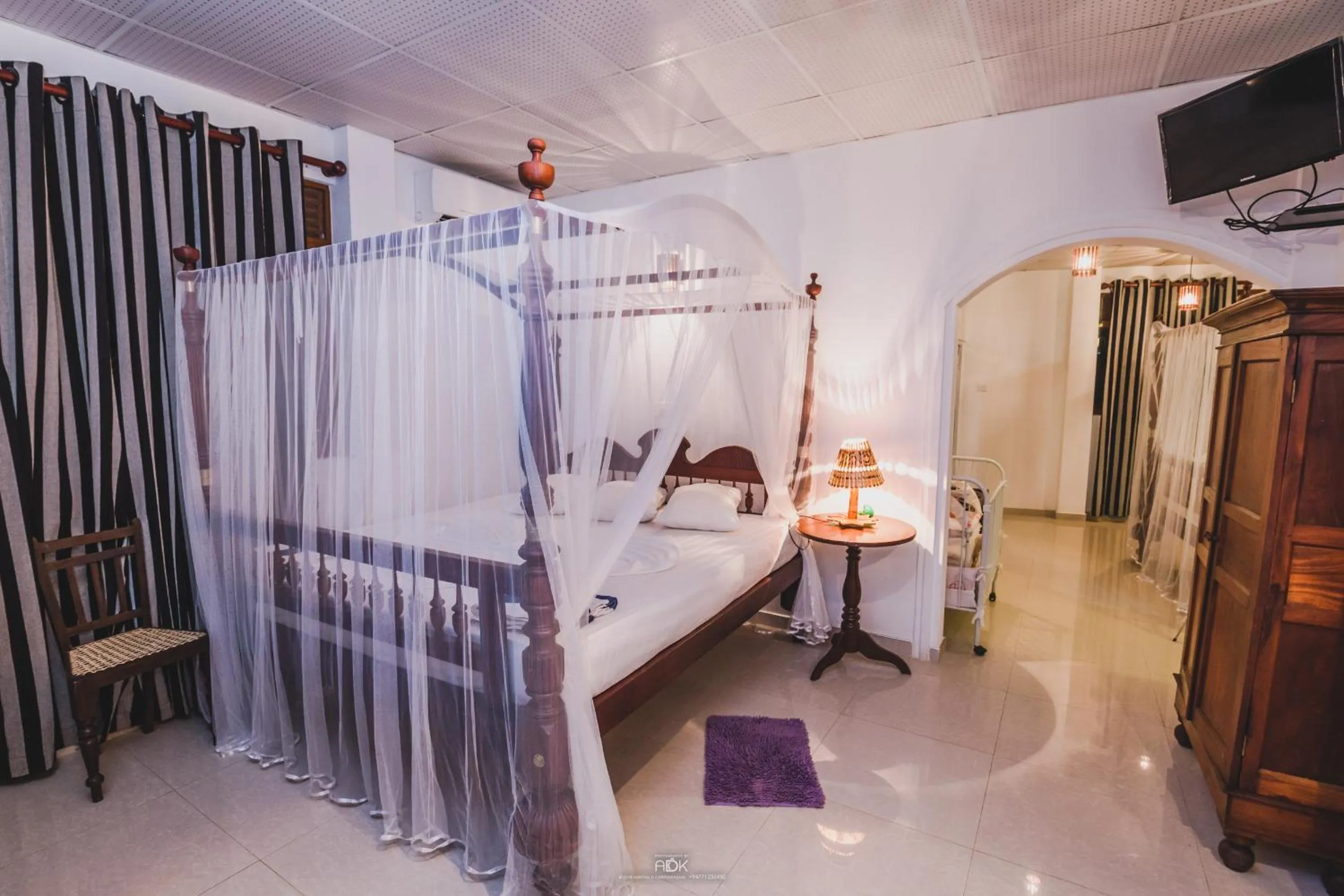 Bedroom in Seaview Deepal villa