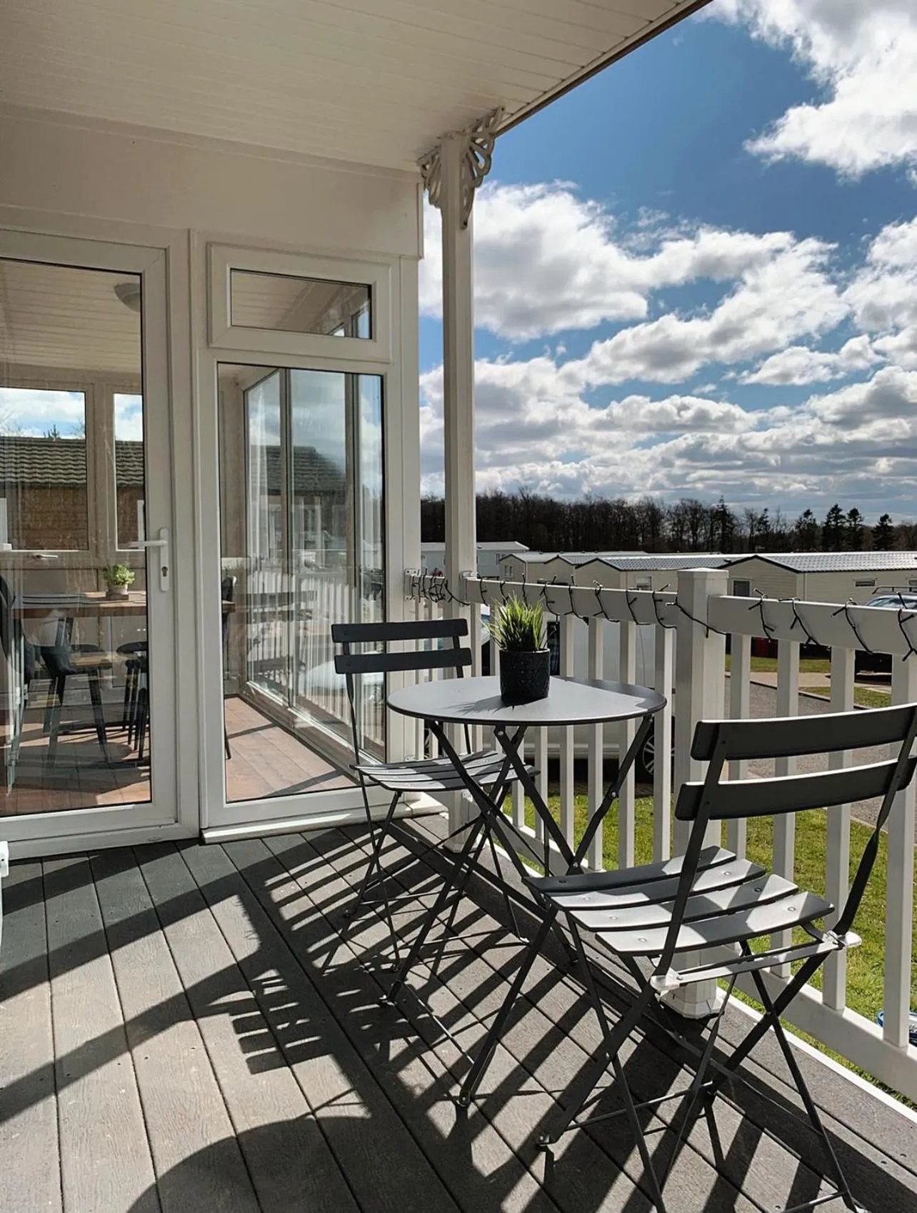 Property building in Percy Wood Lodges with Hot Tubs