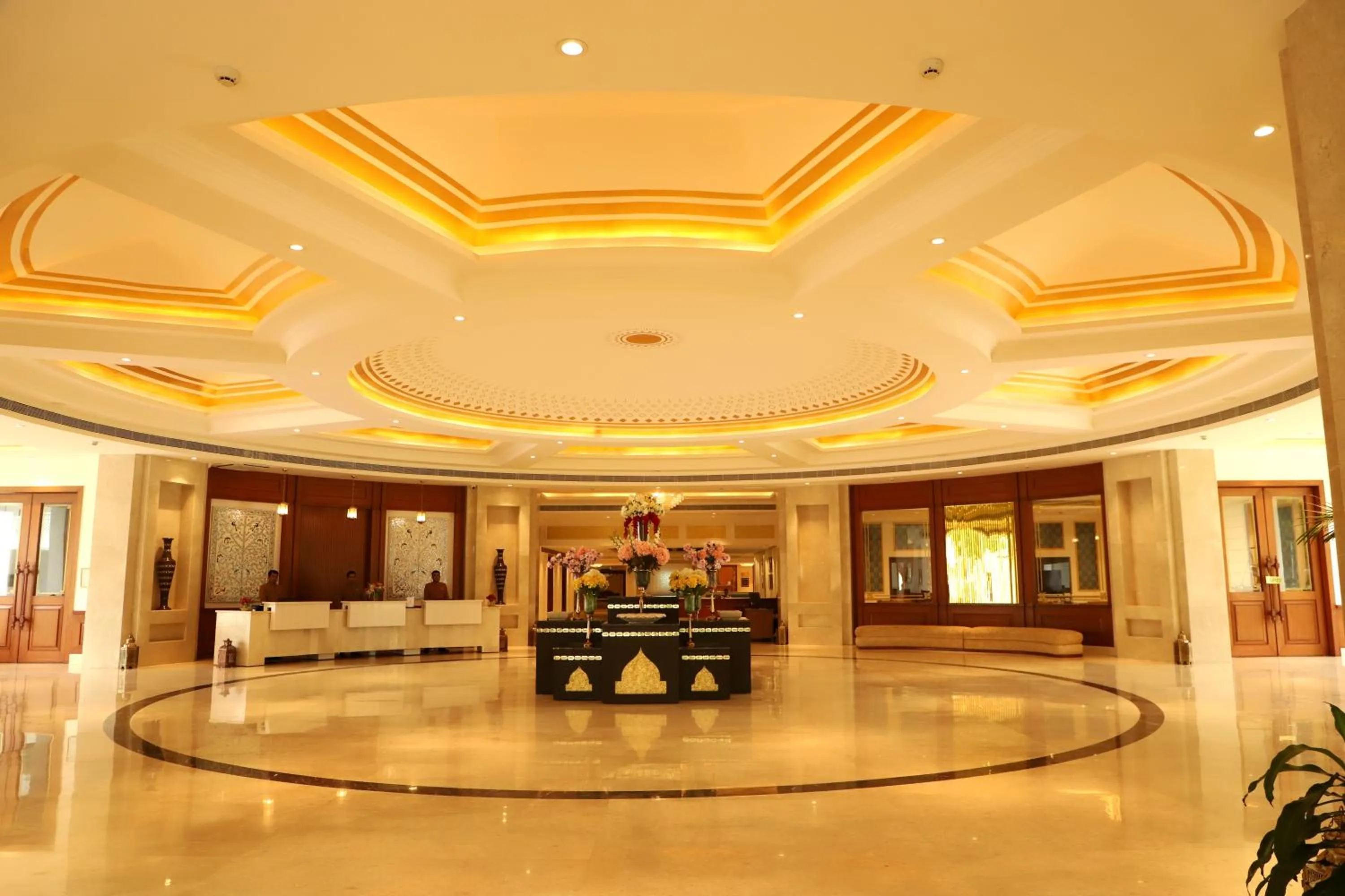 Lobby or reception in Hotel Chandela Khajuraho