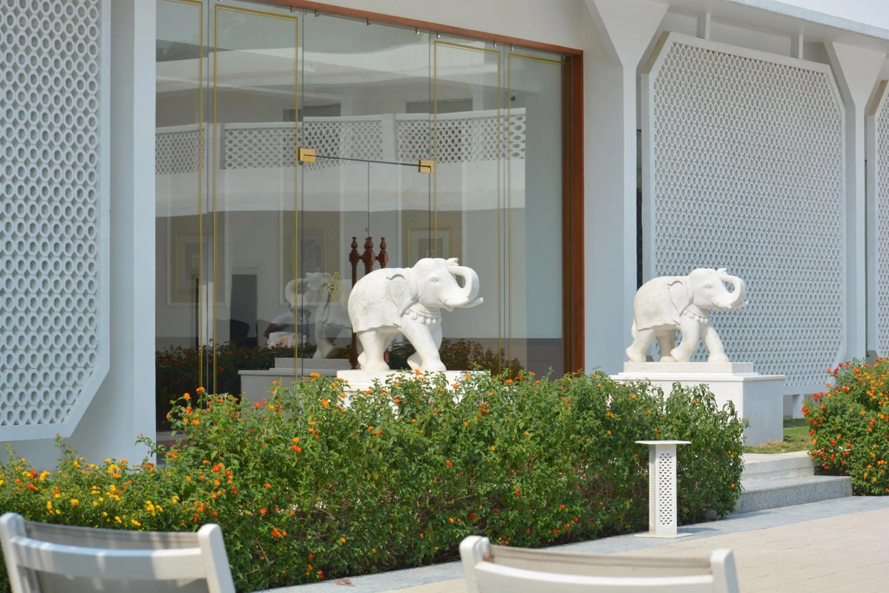 Facade/entrance in Hotel Chandela Khajuraho