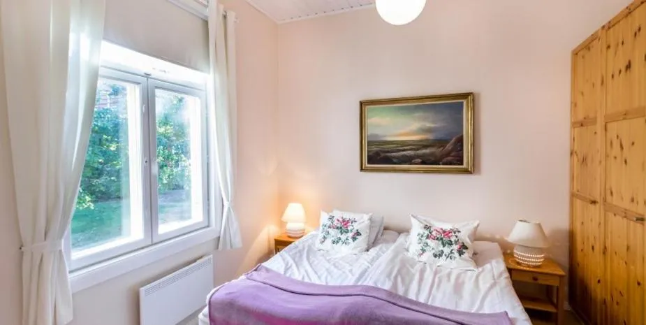 Bed in Hanko Villa Anke & Janne