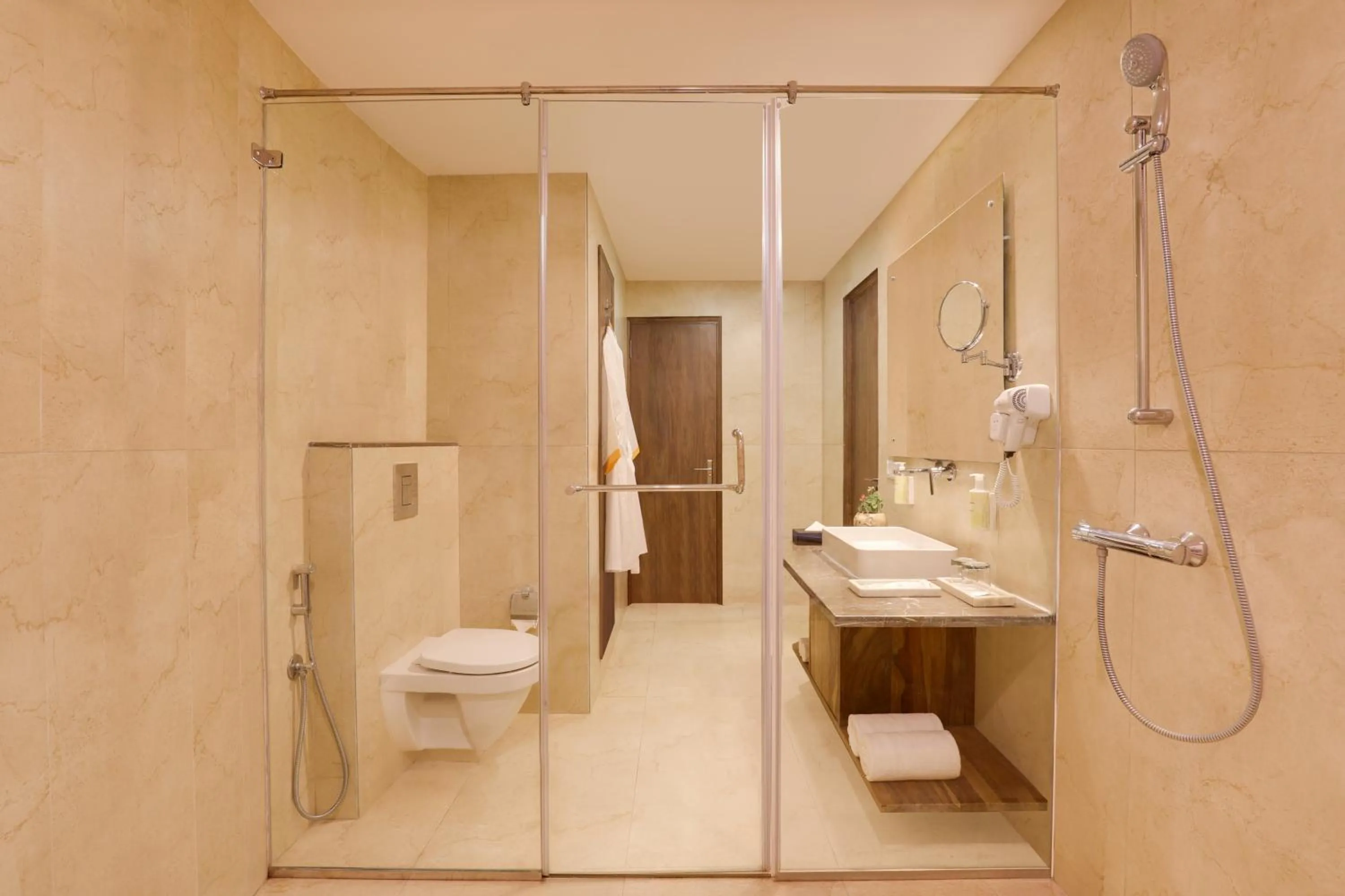 Bathroom in The Chateau Kasauli