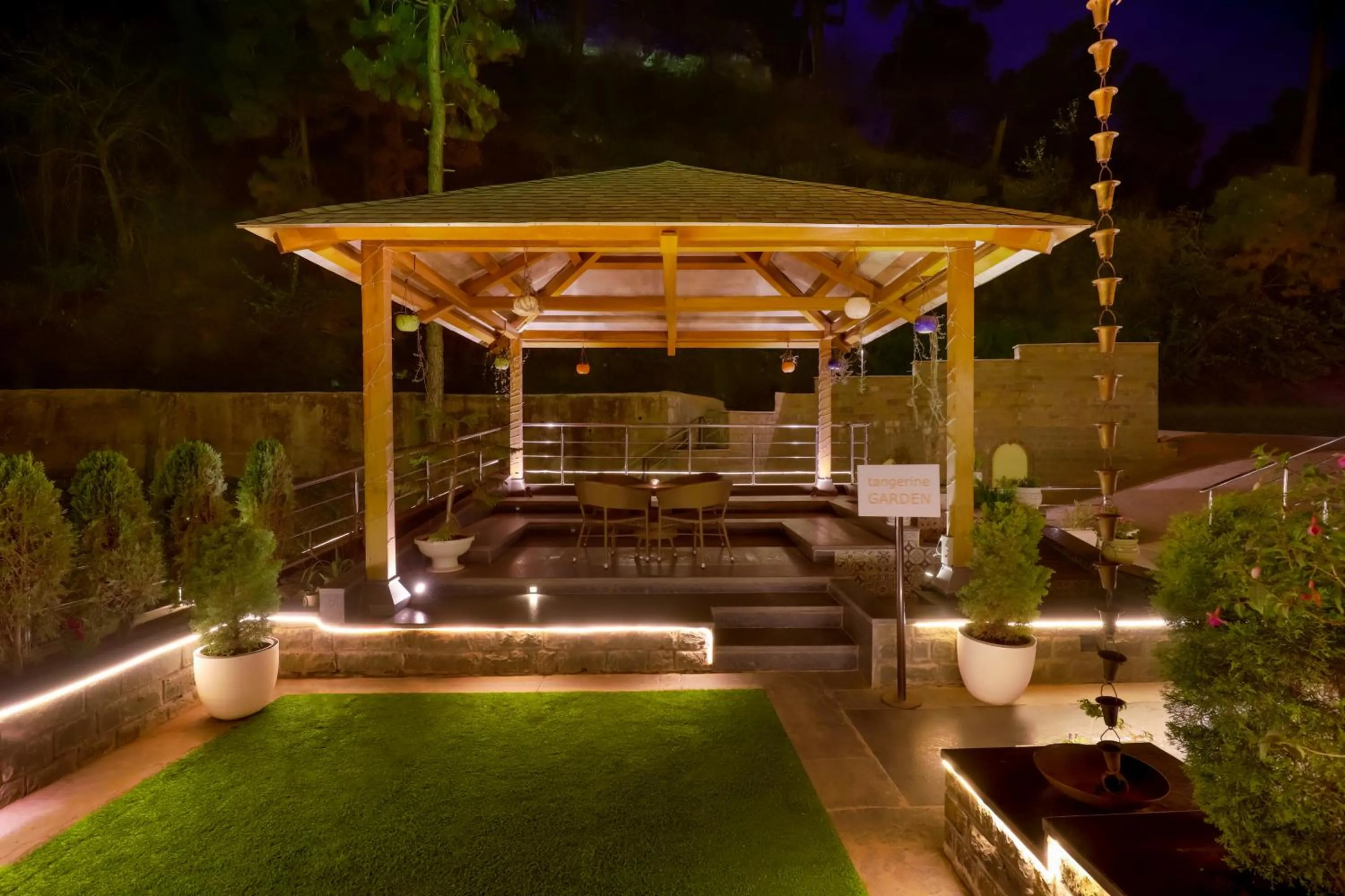 Garden in The Chateau Kasauli