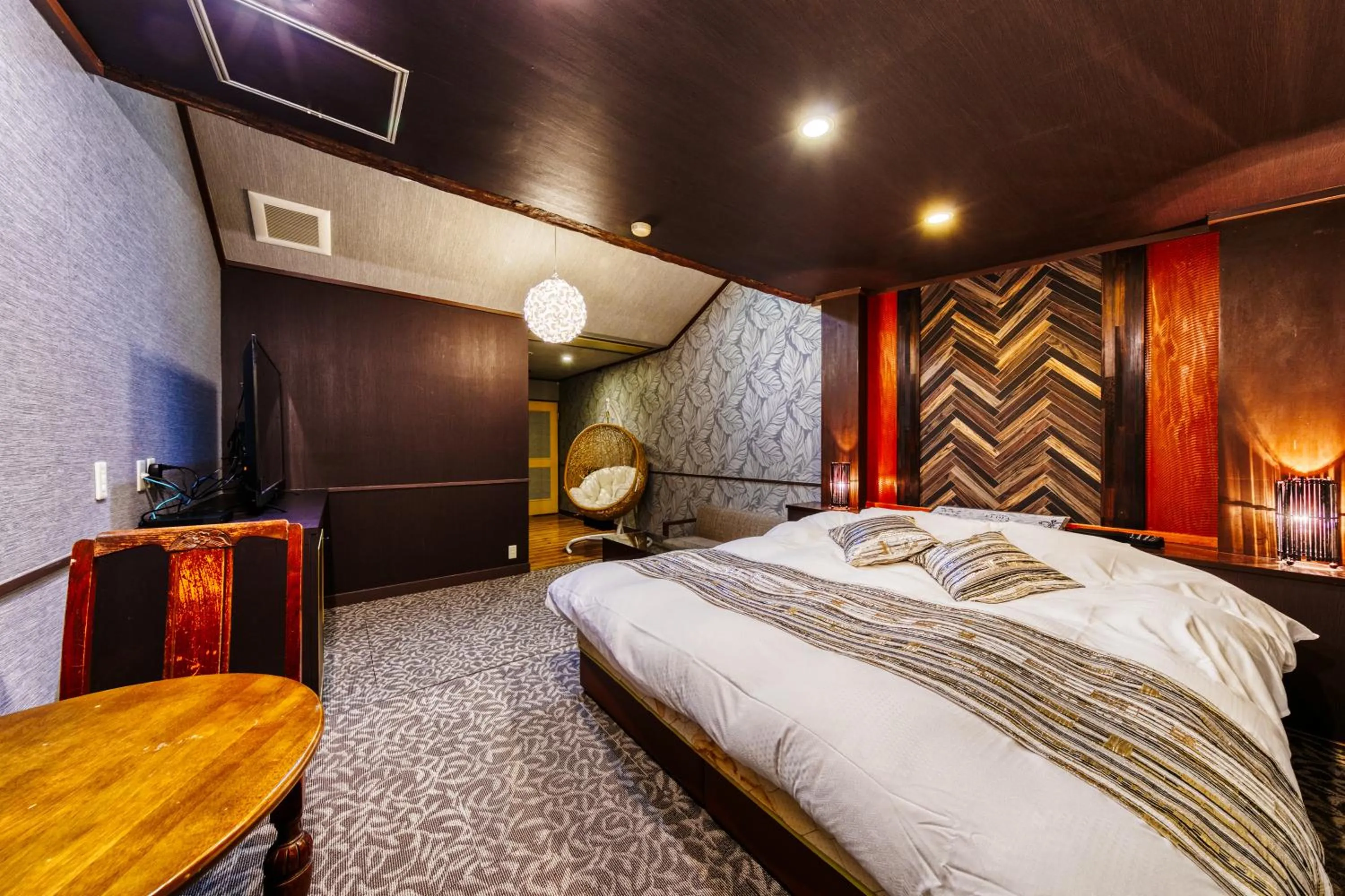 Bed in HOTEL ELDIA Fukuchiyama(Adult Only)