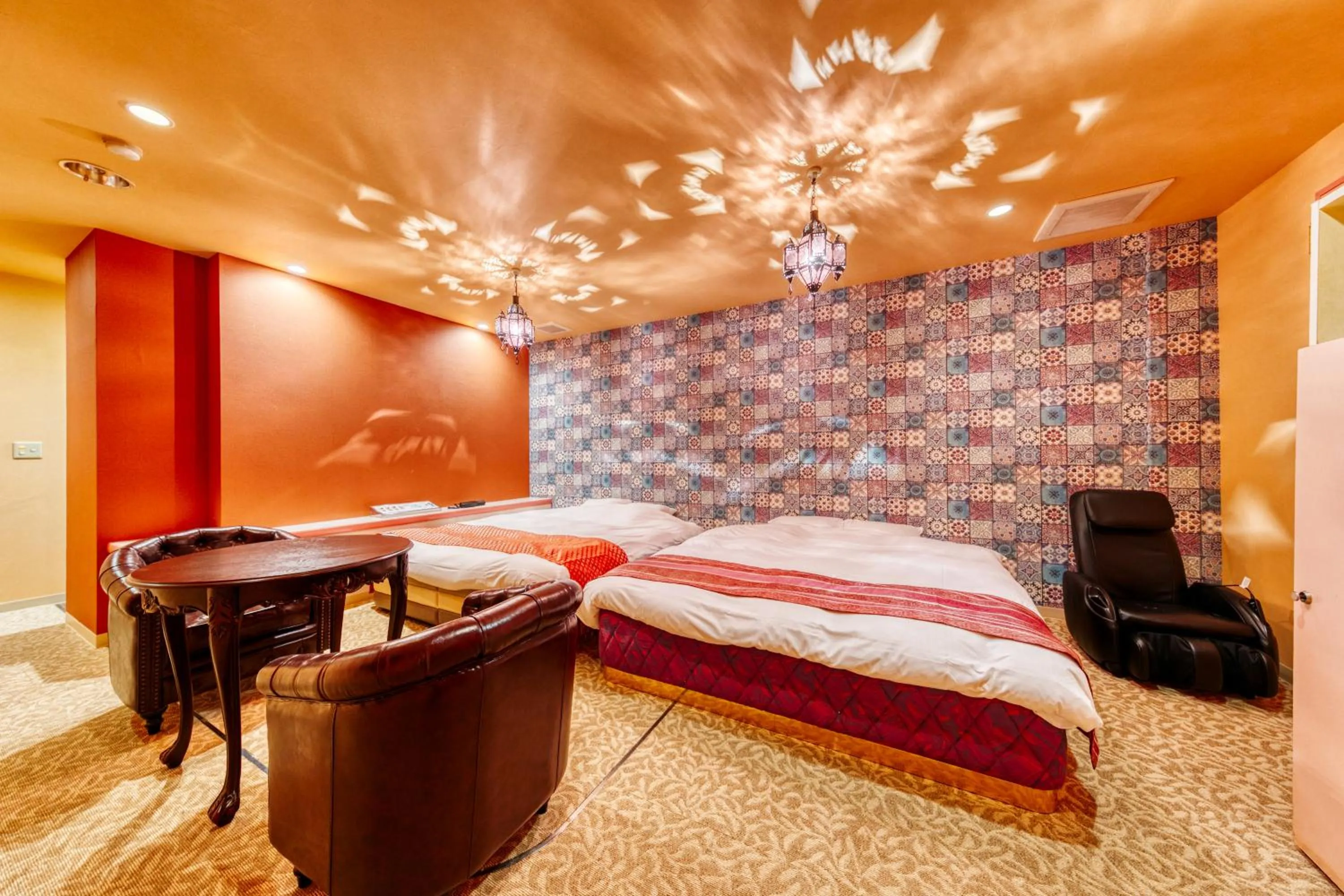 Bed in HOTEL ELDIA Fukuchiyama(Adult Only)