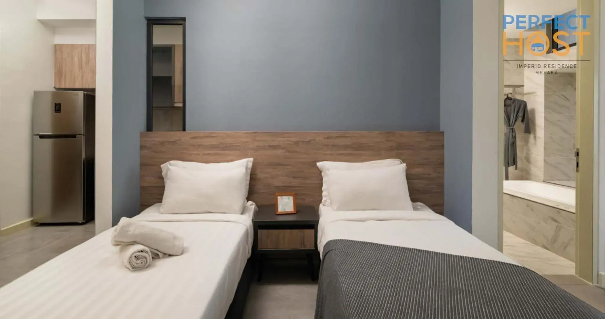 Bed in Imperio Residence Seafront by Perfect Host Bed in Imperio Residence Seafront by Perfect Host