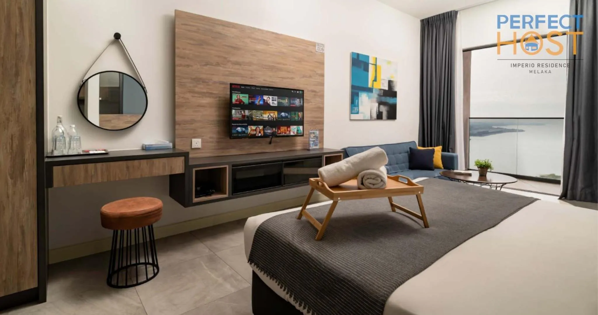 Bed in Imperio Residence Seafront by Perfect Host