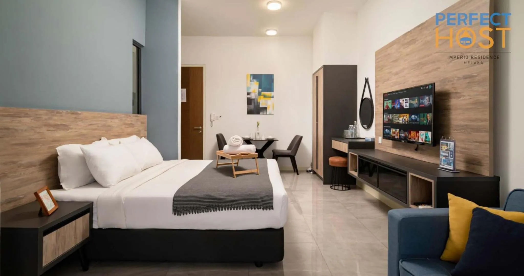 Bed in Imperio Residence Seafront by Perfect Host