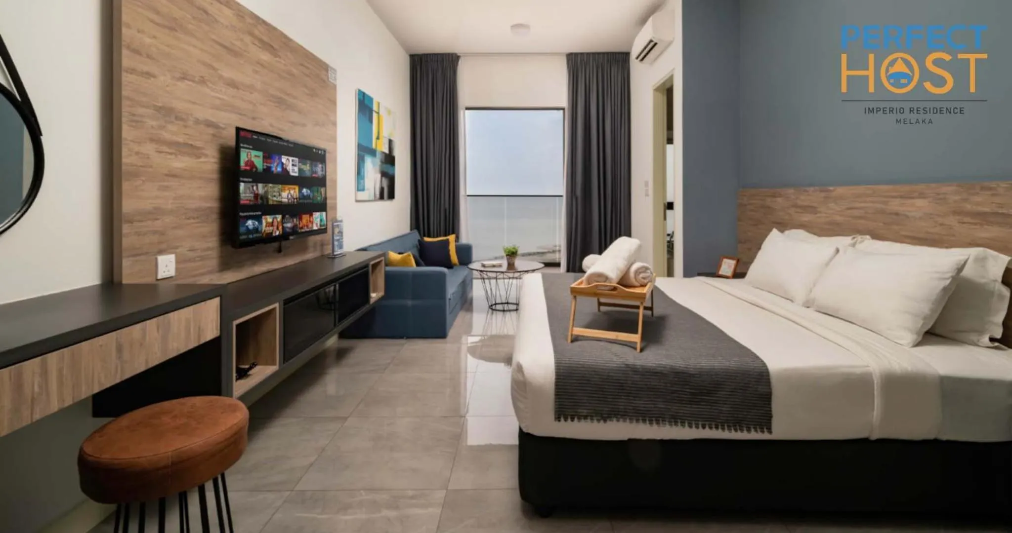 Bed in Imperio Residence Seafront by Perfect Host