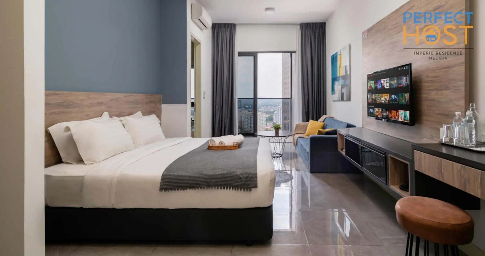 Bed in Imperio Residence Seafront by Perfect Host