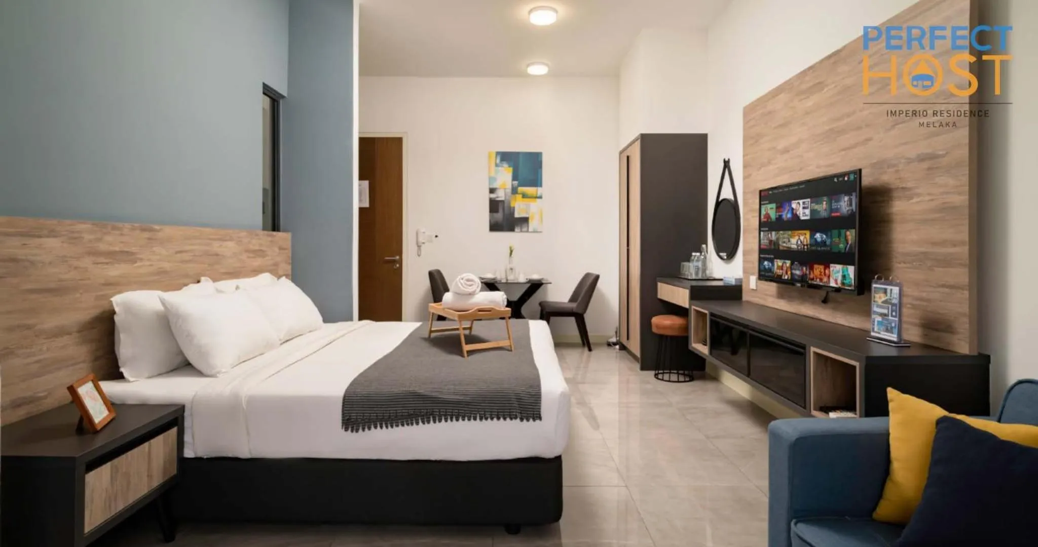 Bed in Imperio Residence Seafront by Perfect Host