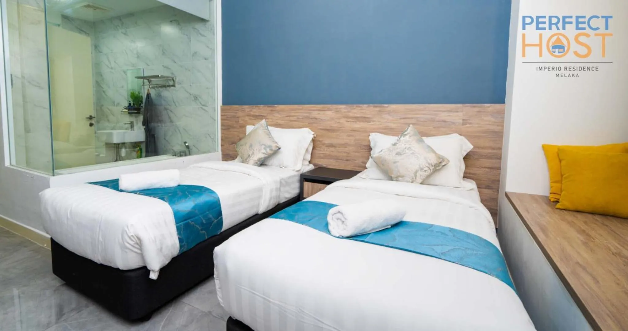 Bed in Imperio Residence Seafront by Perfect Host