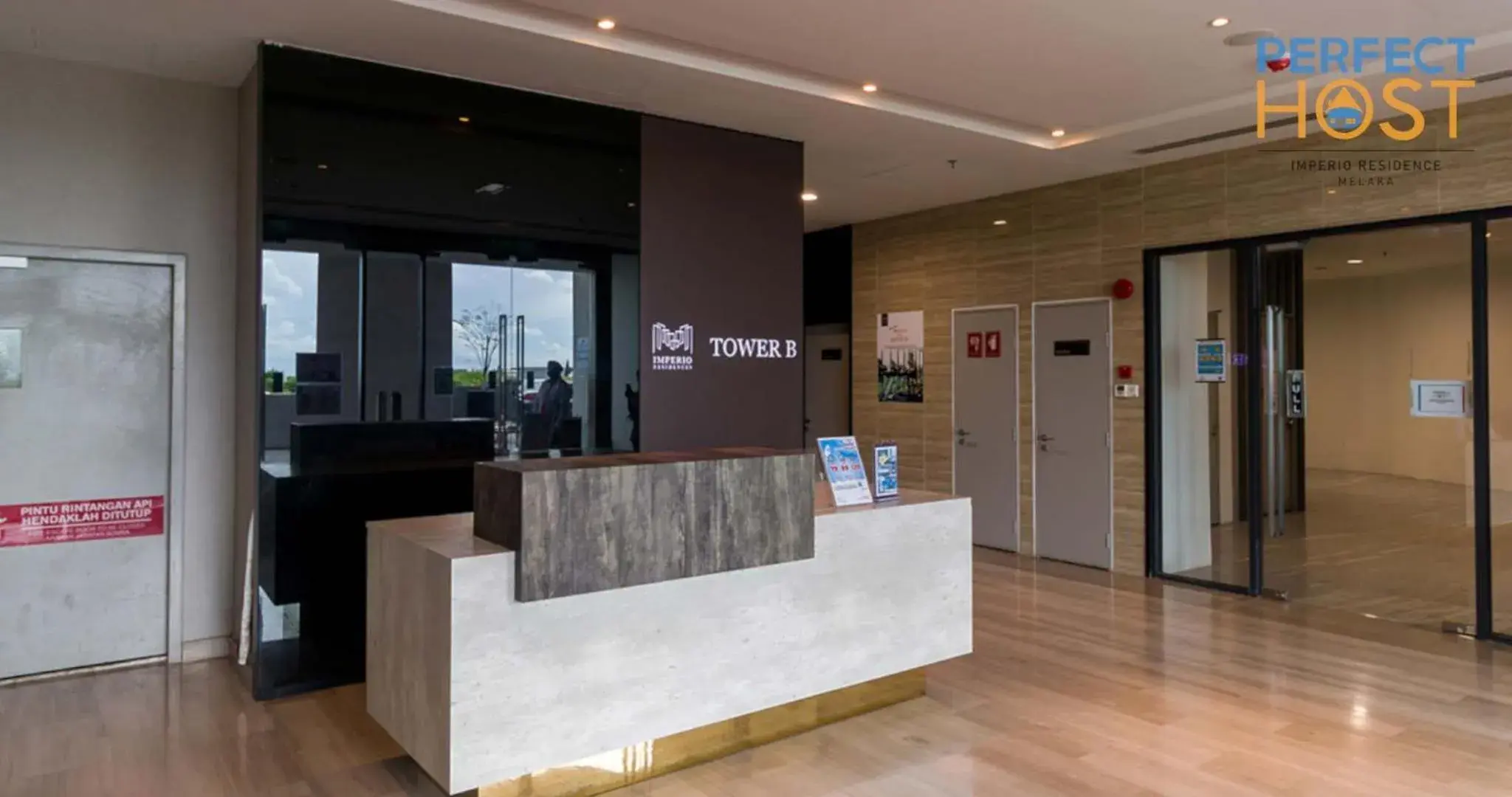 Lobby or reception in Imperio Residence Seafront by Perfect Host Lobby or reception in Imperio Residence Seafront by Perfect Host