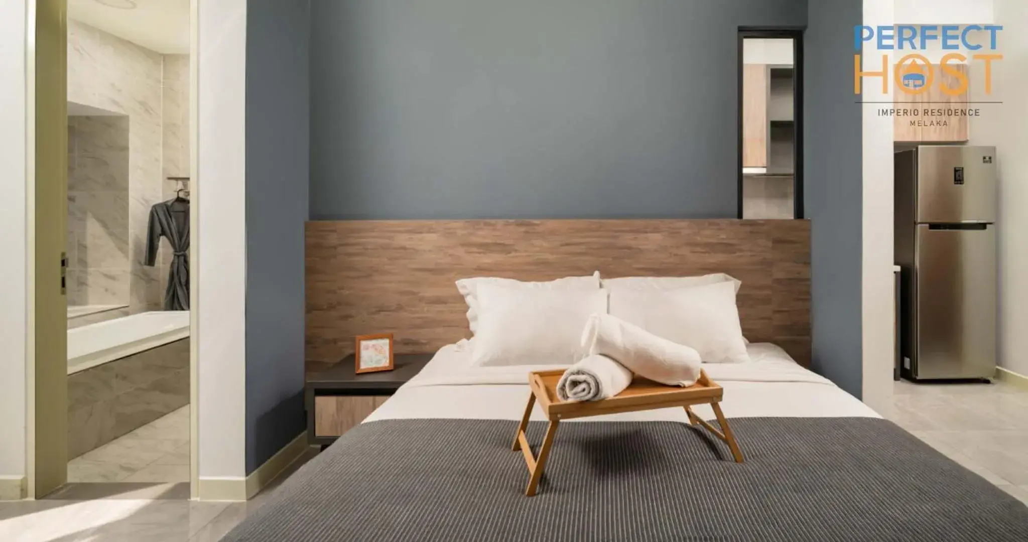 Bed in Imperio Residence Seafront by Perfect Host Bed in Imperio Residence Seafront by Perfect Host