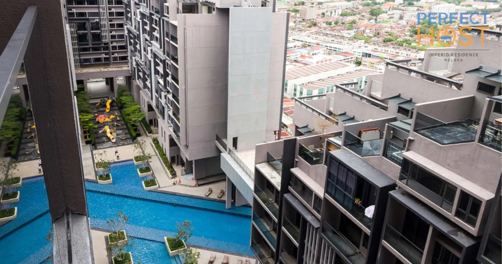 Property building in Imperio Residence Seafront by Perfect Host