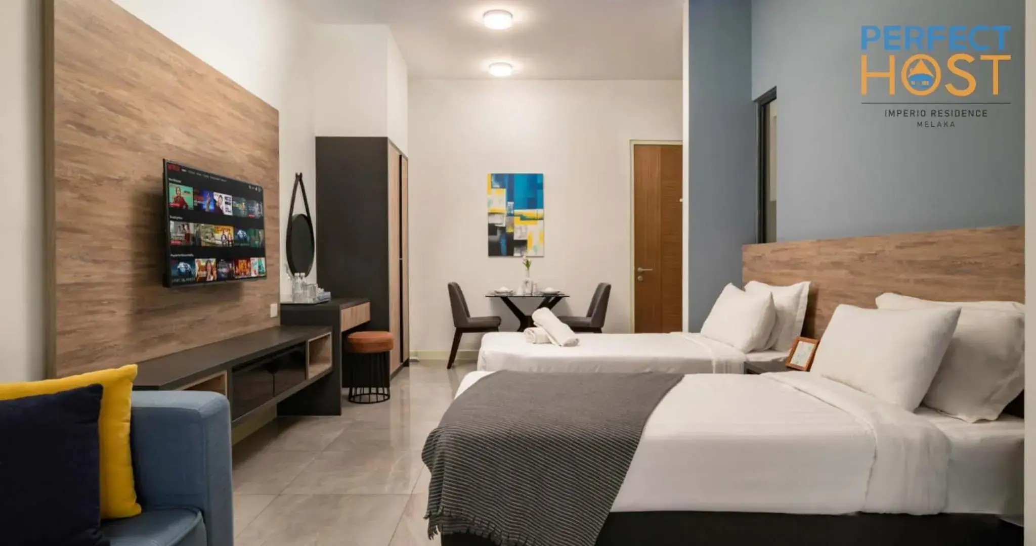 Bed in Imperio Residence Seafront by Perfect Host Bed in Imperio Residence Seafront by Perfect Host