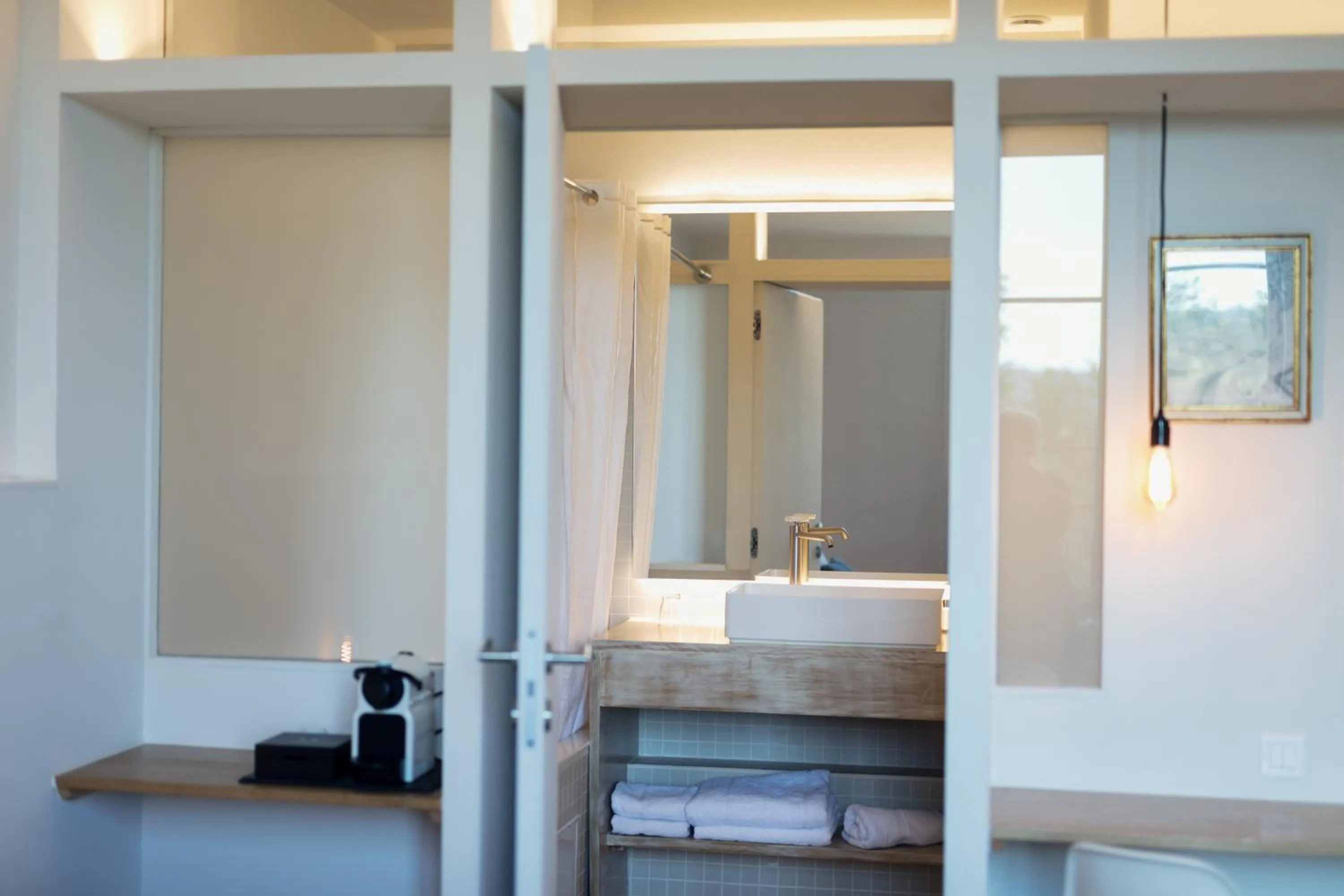 Bathroom in Hotel Restaurant La Musardiere