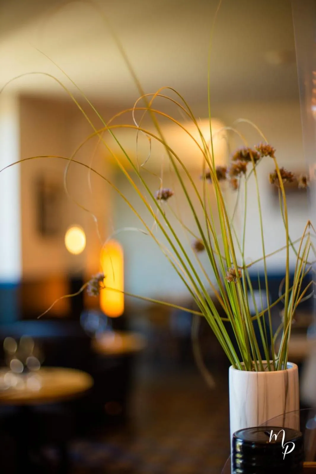 Decorative detail in Hotel Restaurant La Musardiere