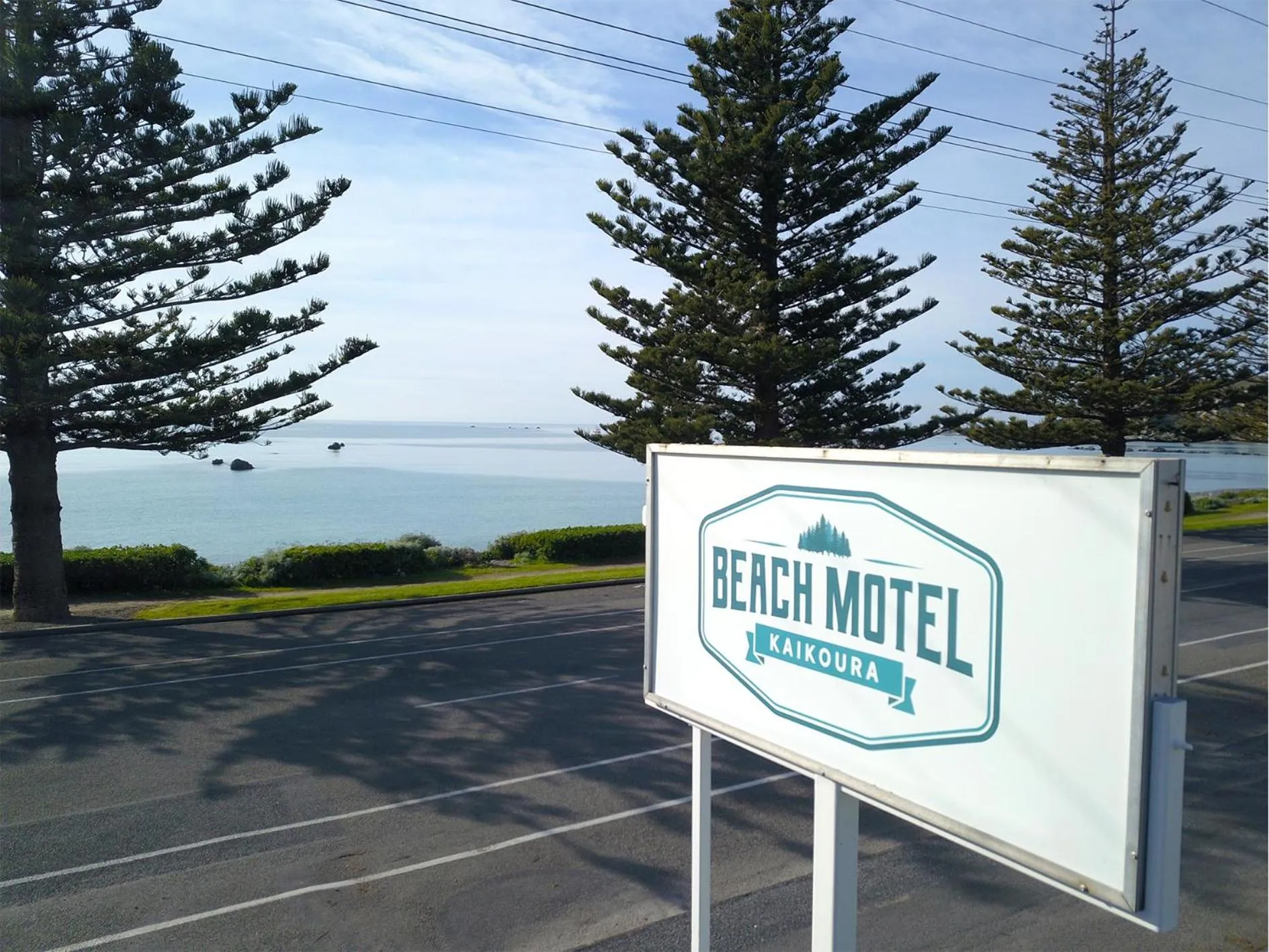 Property logo or sign in Kaikoura Beach Motel