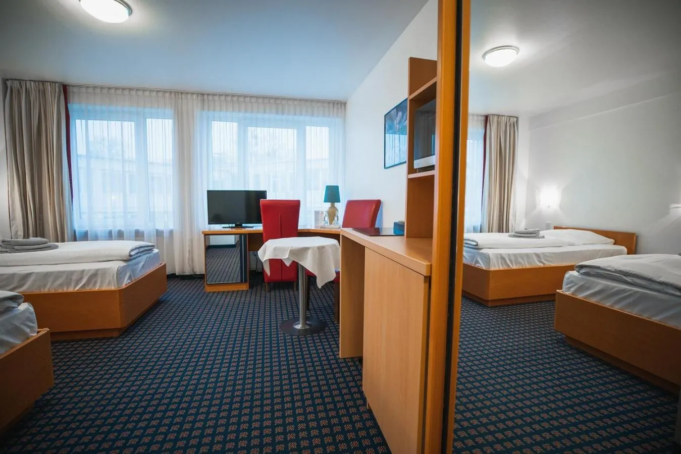 Bed in Hotel in Herrenhausen