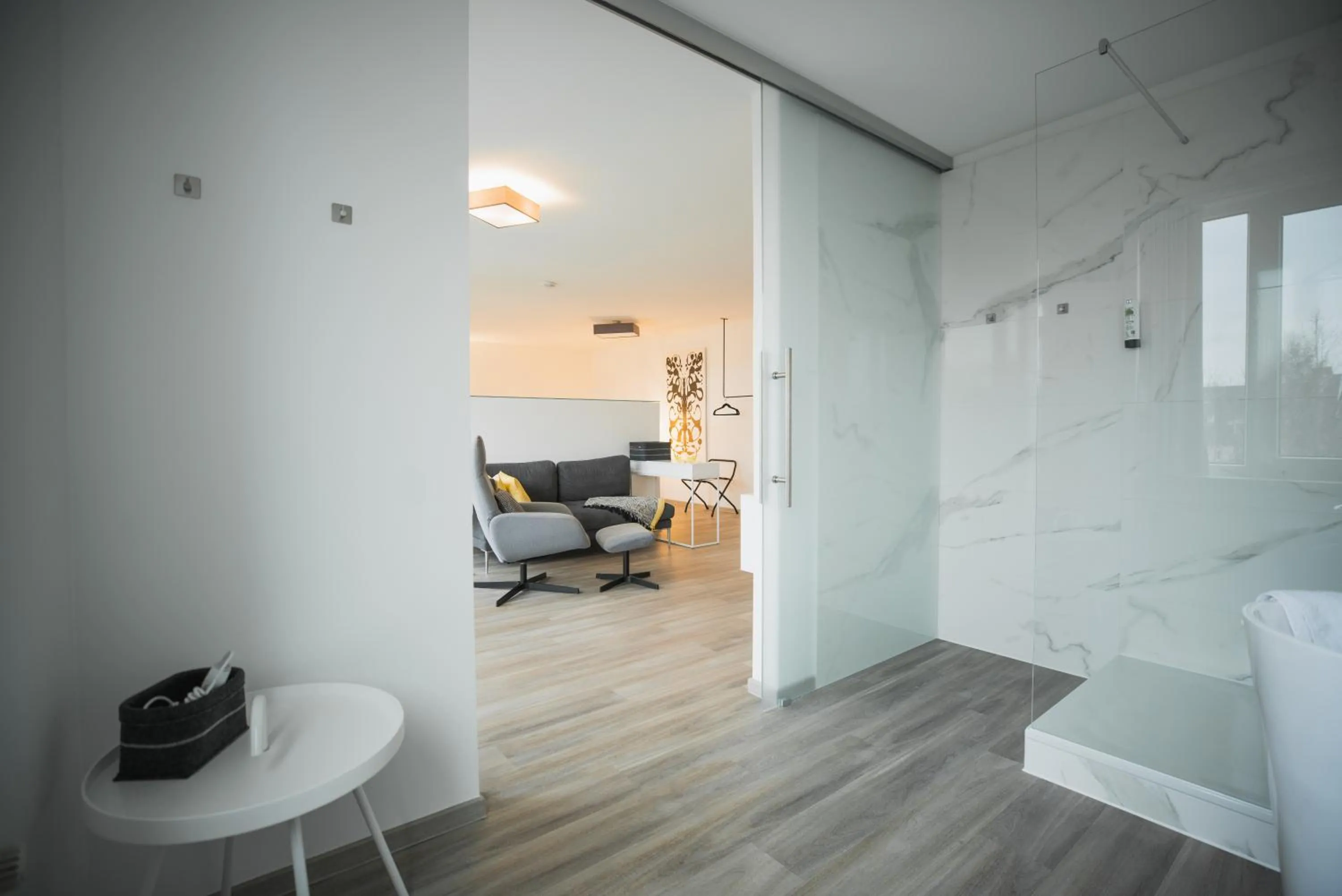 Shower in Hotel in Herrenhausen