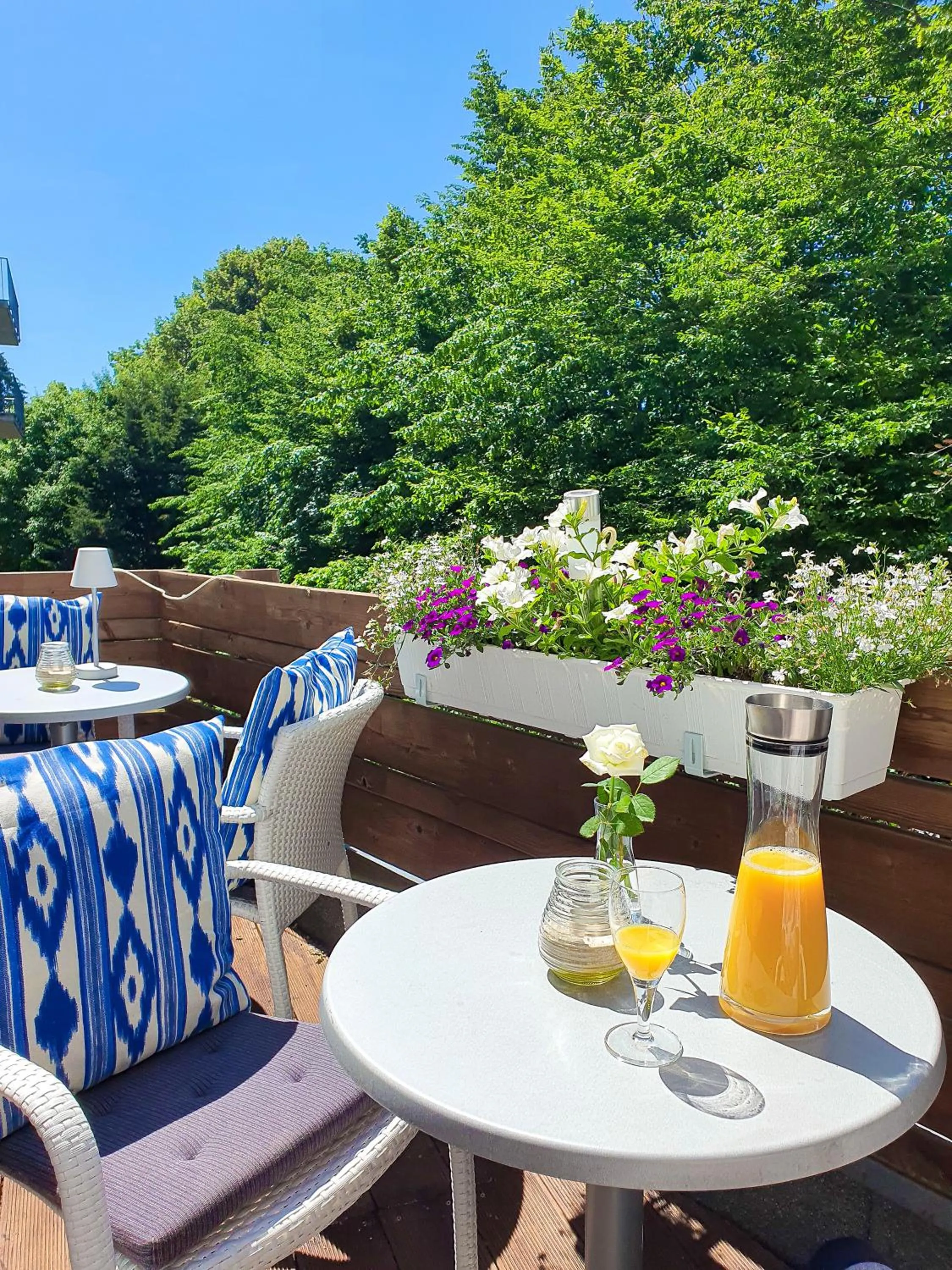 Balcony/Terrace in Hotel in Herrenhausen