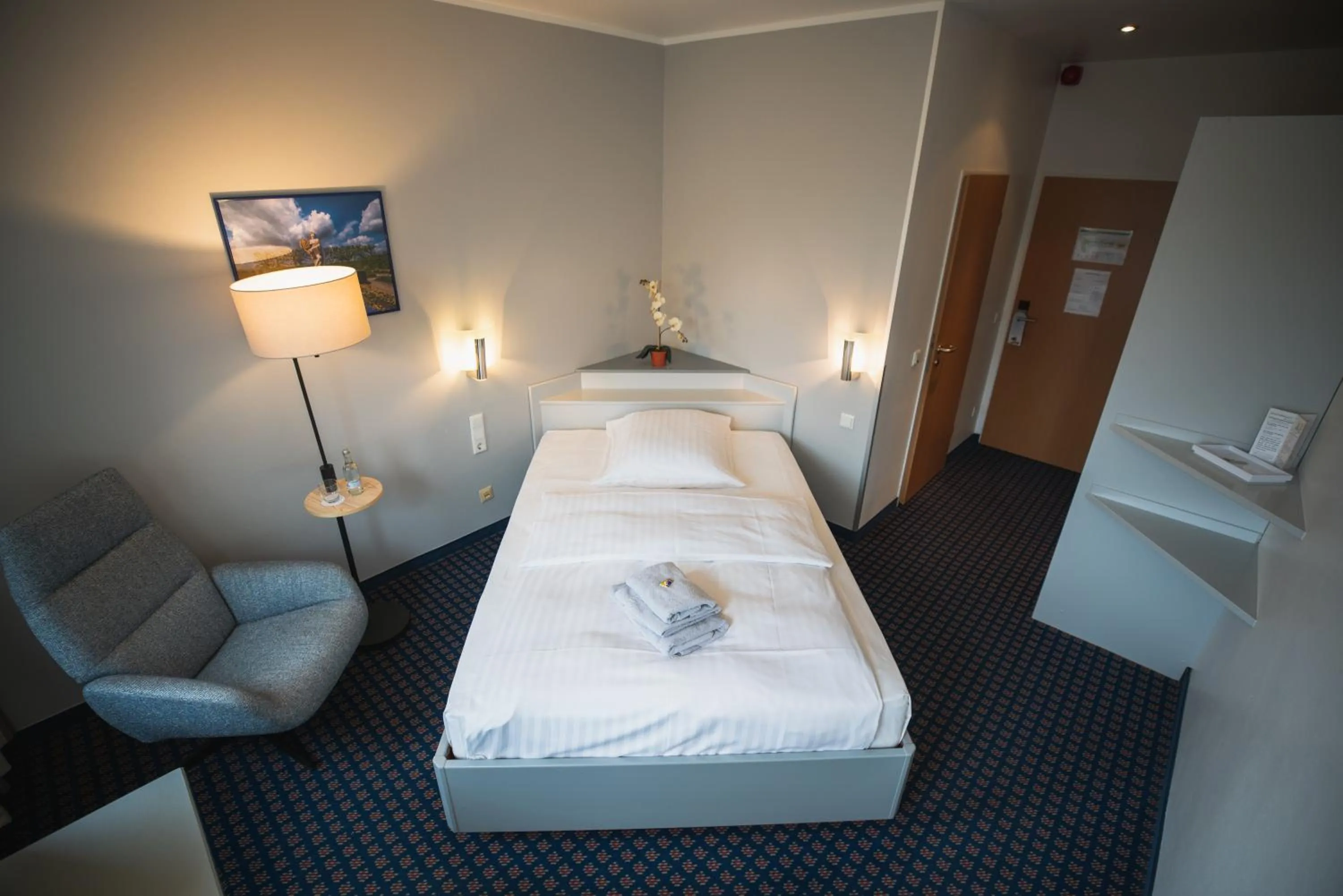 Bed in Hotel in Herrenhausen